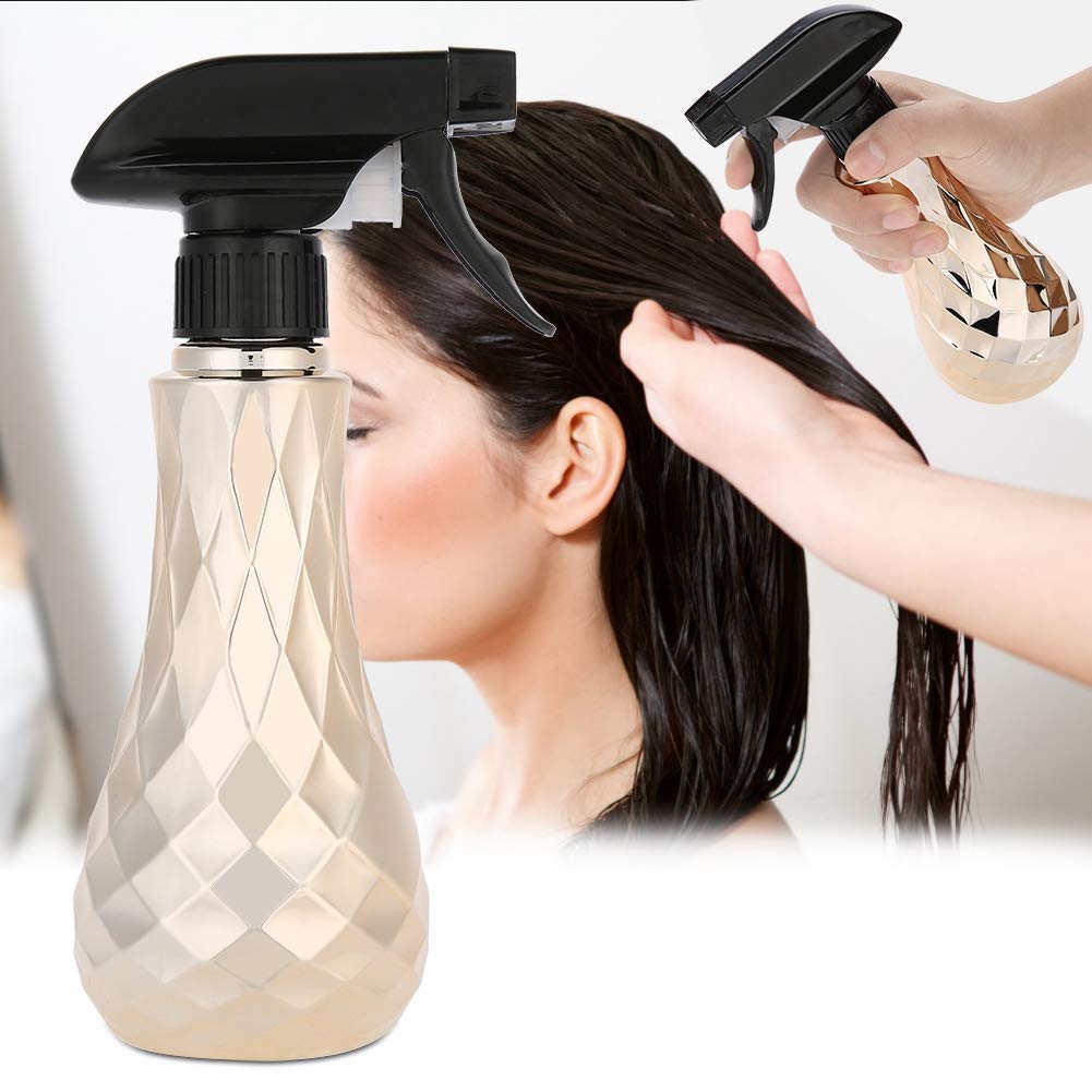 360 Misting Stylist Sprayer Water Spray Bottle Water Sprayer for Hair Styling for Hairdressing Use for Beauty Salon Use(Golden)