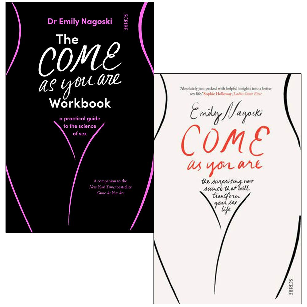 The Come As You Are Workbook & Come as You Are By Emily Nagoski 2 Books Collection Set Paperback – 1 Jan. 2020