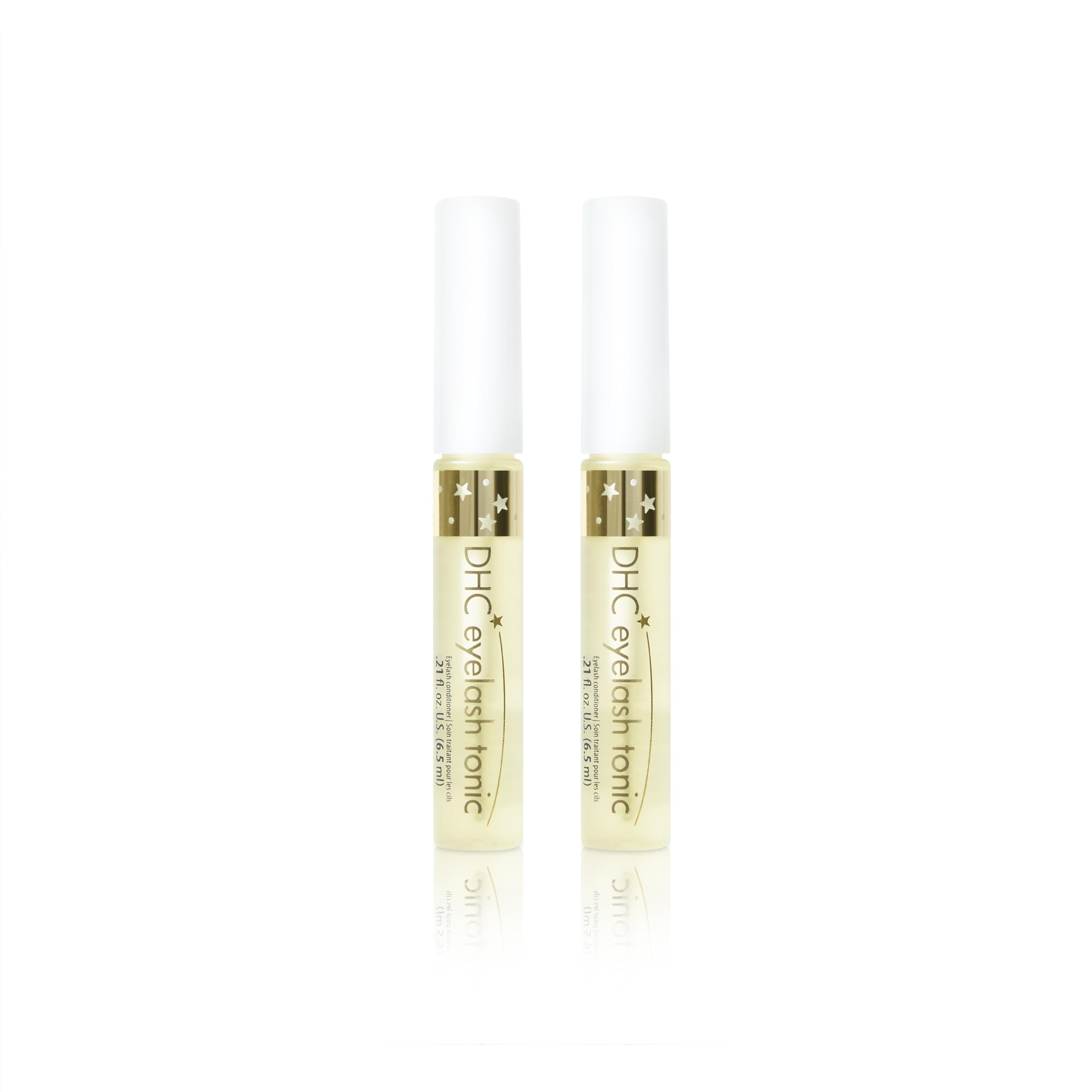 DHC Eyelash Tonic 2 pack, Strenghtening and Conditioning Eyelash Gel, Ideal for brittle lashes or post-extension care, 0.21 fl. oz.