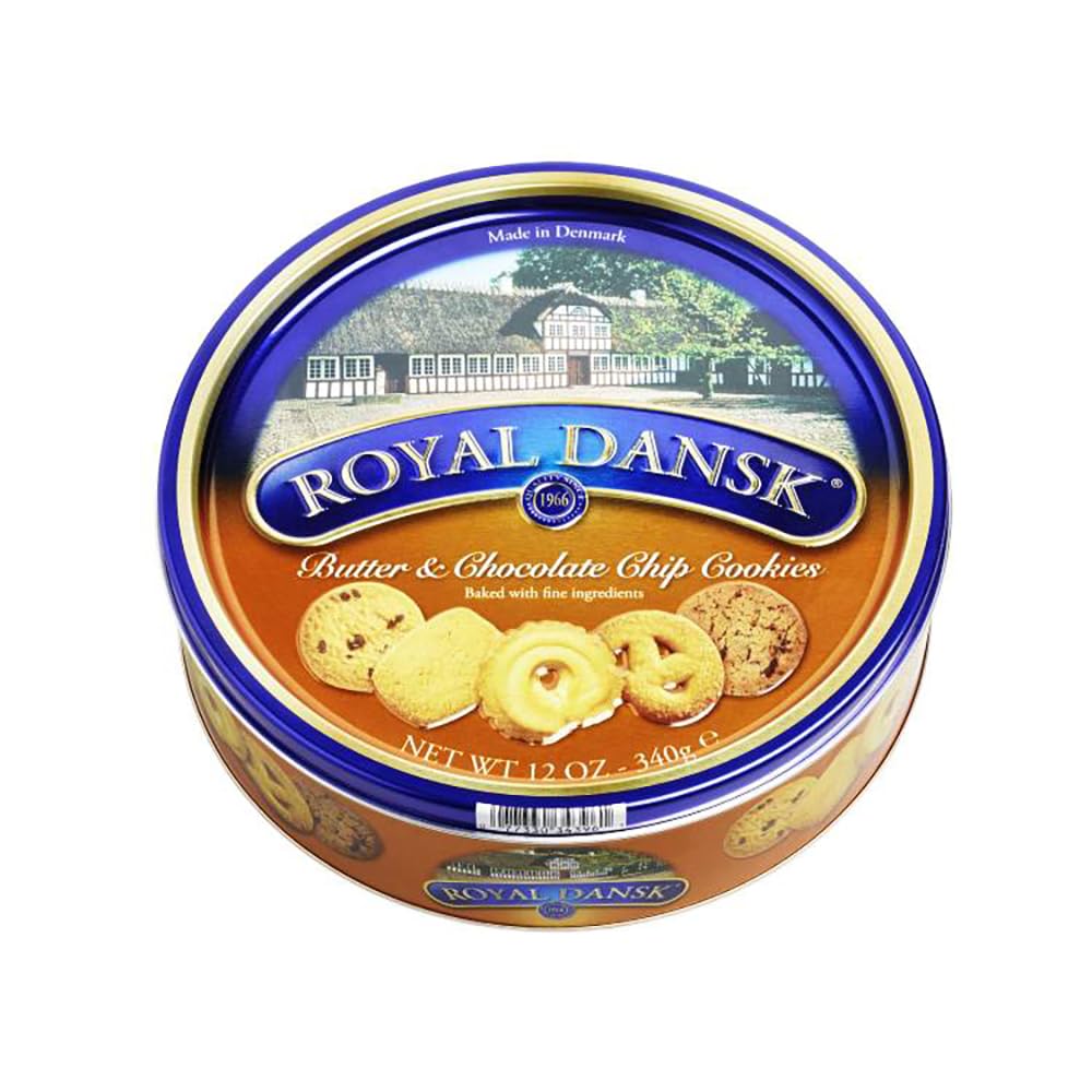 Royal Dansk Danish Butter & Chocolate Chip Cookies 454g