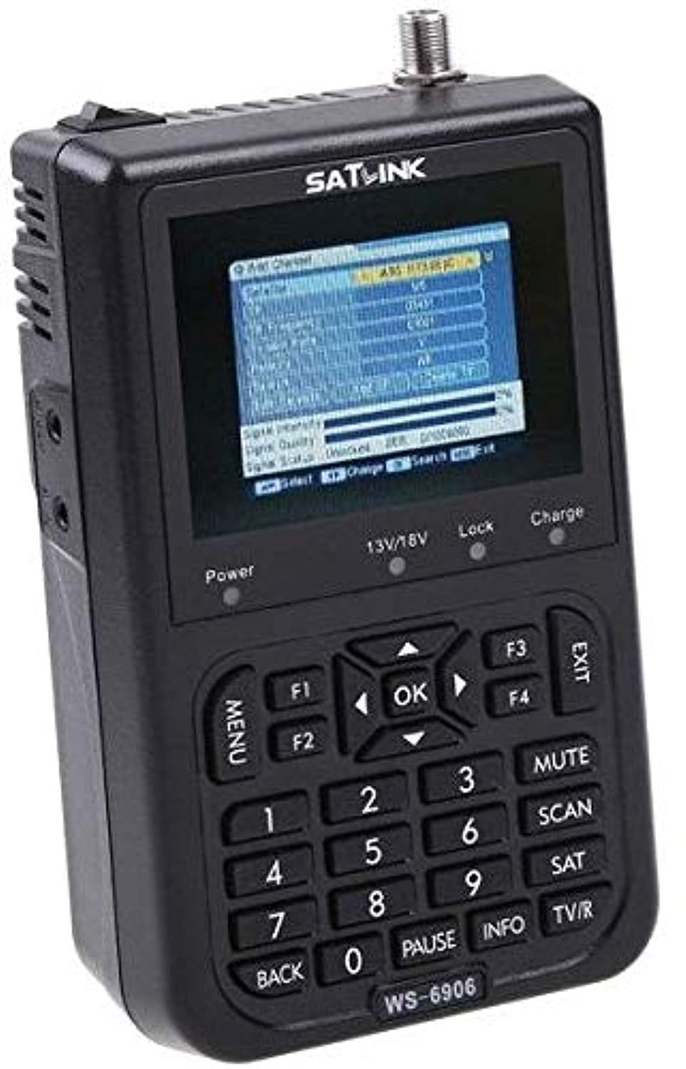 eWINNER Satlink Band Digital Satellite Finder Meter 3.5" lcd