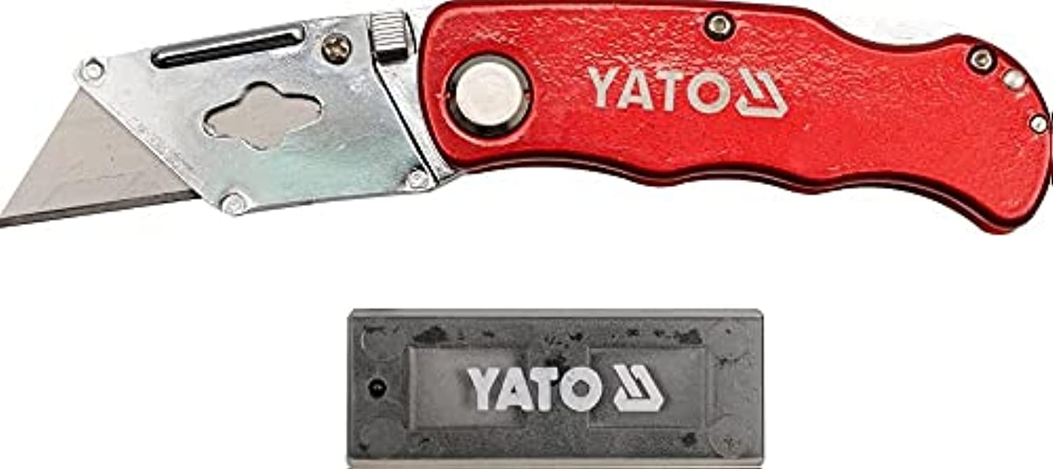 Yato Yt-7532 Folding Knife And Spare Blade, 150 Mm Size