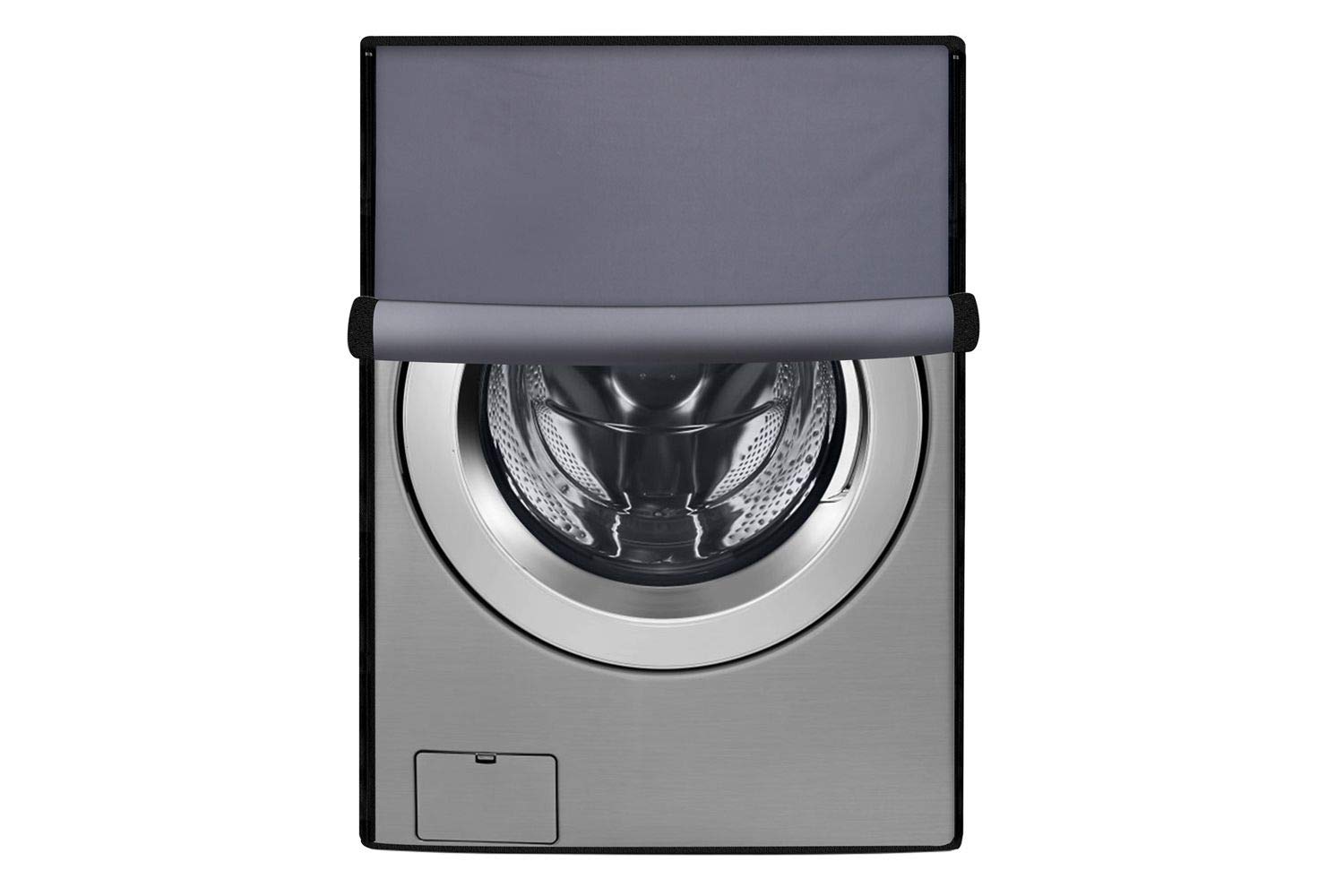 Stylista Waterproof Front Load Washing Machine Cover Suitable for Bosch 7.5 kg, 8 kg, 9 kg & 10 Kg Grey