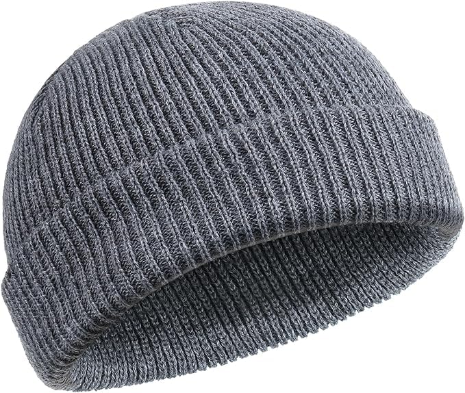 JILANI HANDICRAFTTrawler Beanie Winter Fisherman Beanie for Men Knit Cuff Unisex Skullcap