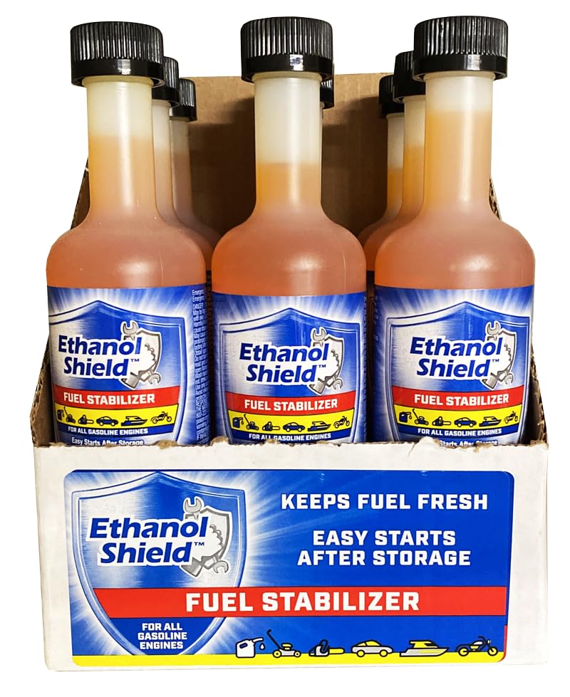 Fuel Stabilizer 8 oz CASE of 9. Prevents Corrosion - Gasoline Treatment That Protects Fuel System- Fuel Saver - Each 8 oz Bottle Treats up to 80 gallons.