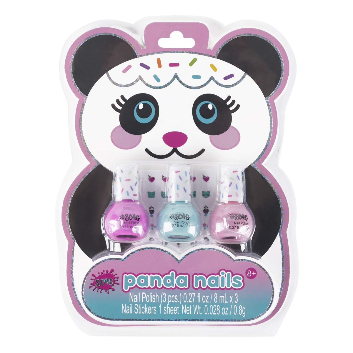 Panda Nailpolish Trio