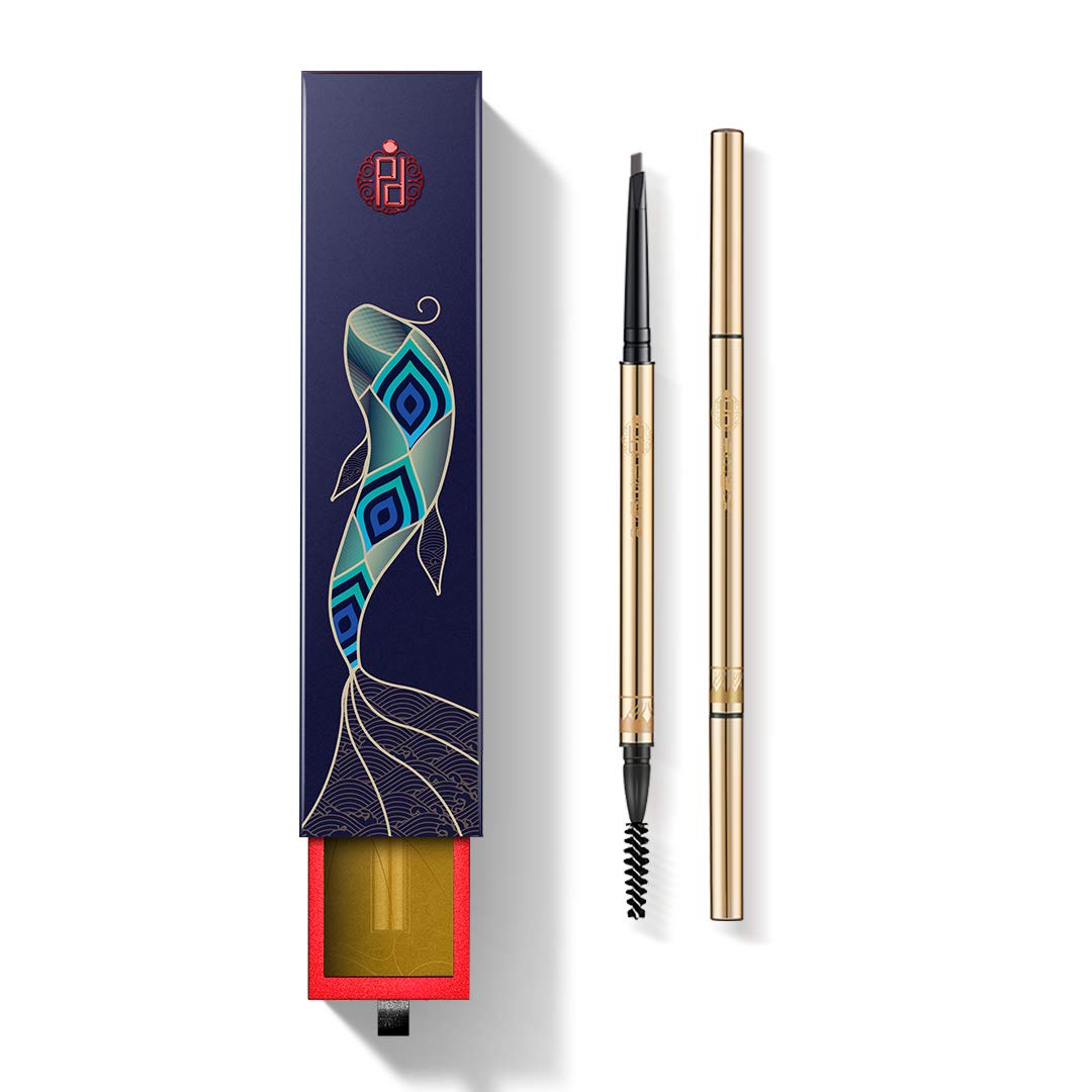 ZEESEA [Palace Identity] Eyebrow Pencil，Makeup Infallible Long-Lasting Eyebrow pencil , Ultra-Fine Felt Tip, Quick Drying Formula, Derived from Oriental Aesthetics