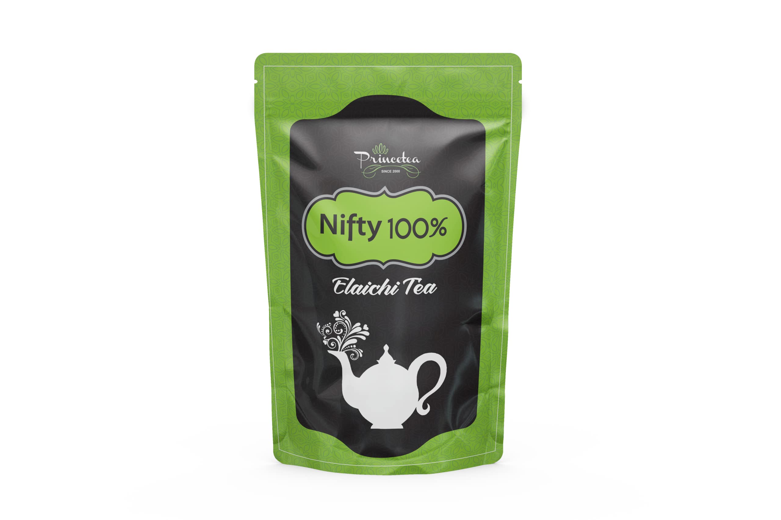 NIFTY ELAICHI TEA I 100% NATURAL INGREDIENTS I CARDAMOM TEA I 1KG POUCH I BLACK TEA (1 KG)