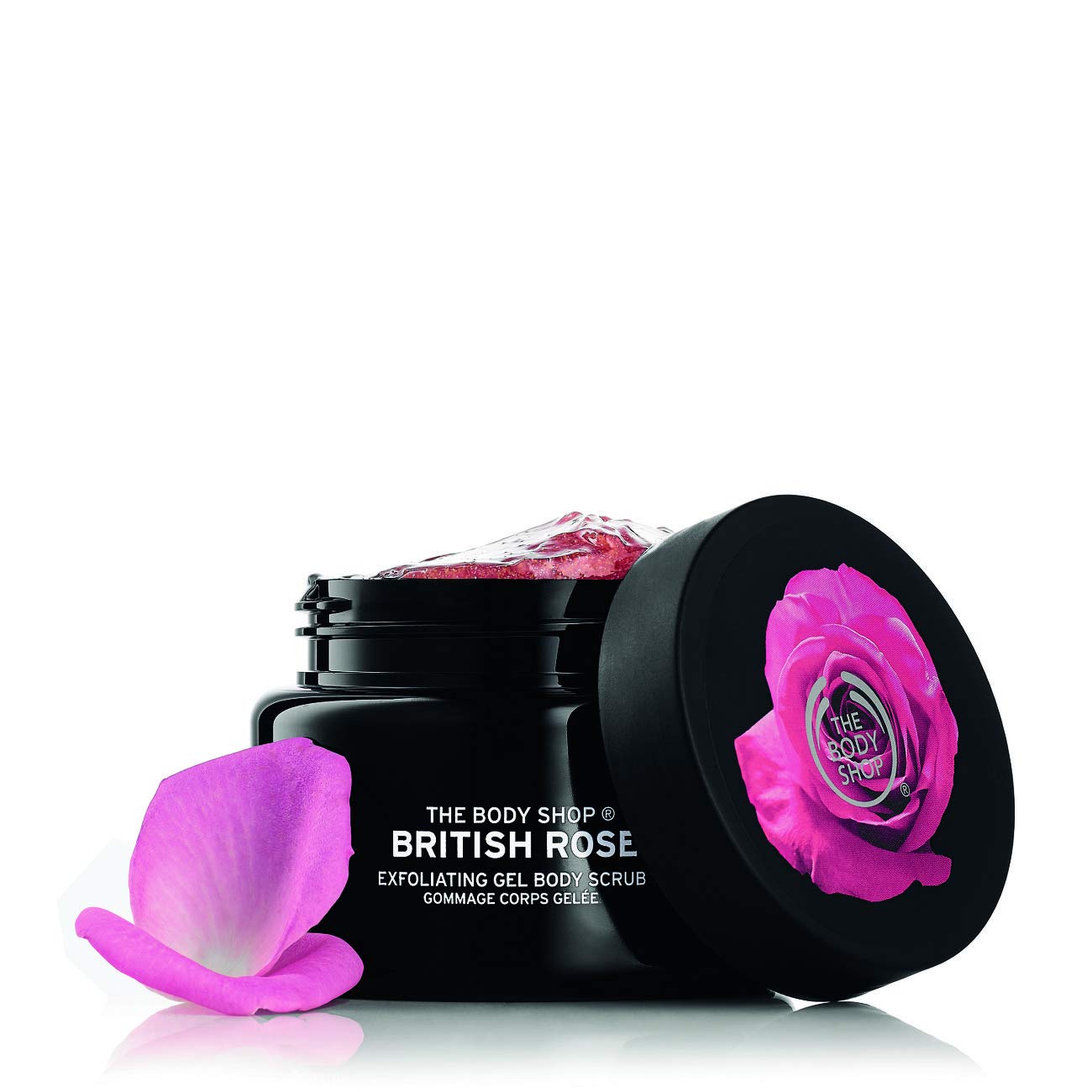 The Body ShopUnisex Body Scrub, British Rose 250 ml