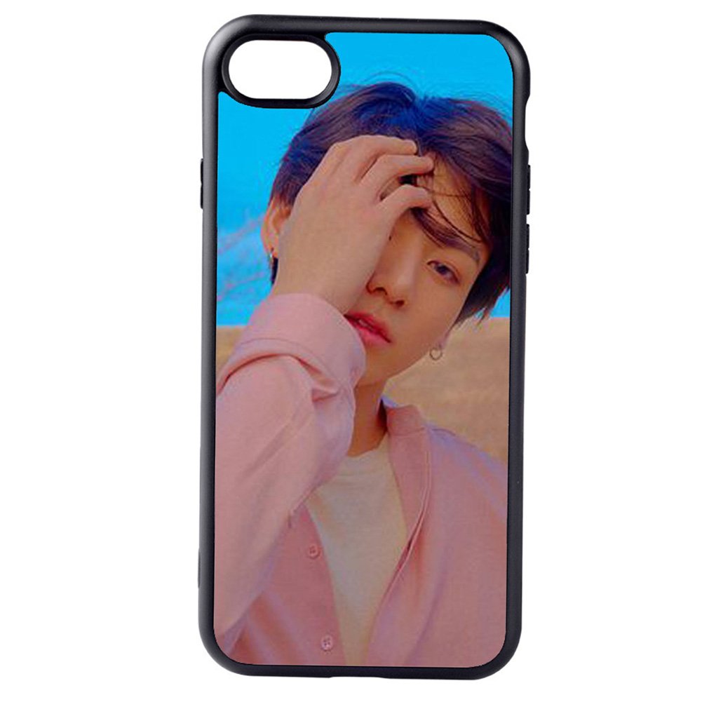 Skisneostype Kpop BTS Phone Case Bangton Boys Design iPhone Case Protection Jimin Jin V J Hope Jung Kook Suga iPhone6/6S JUNG KOOK