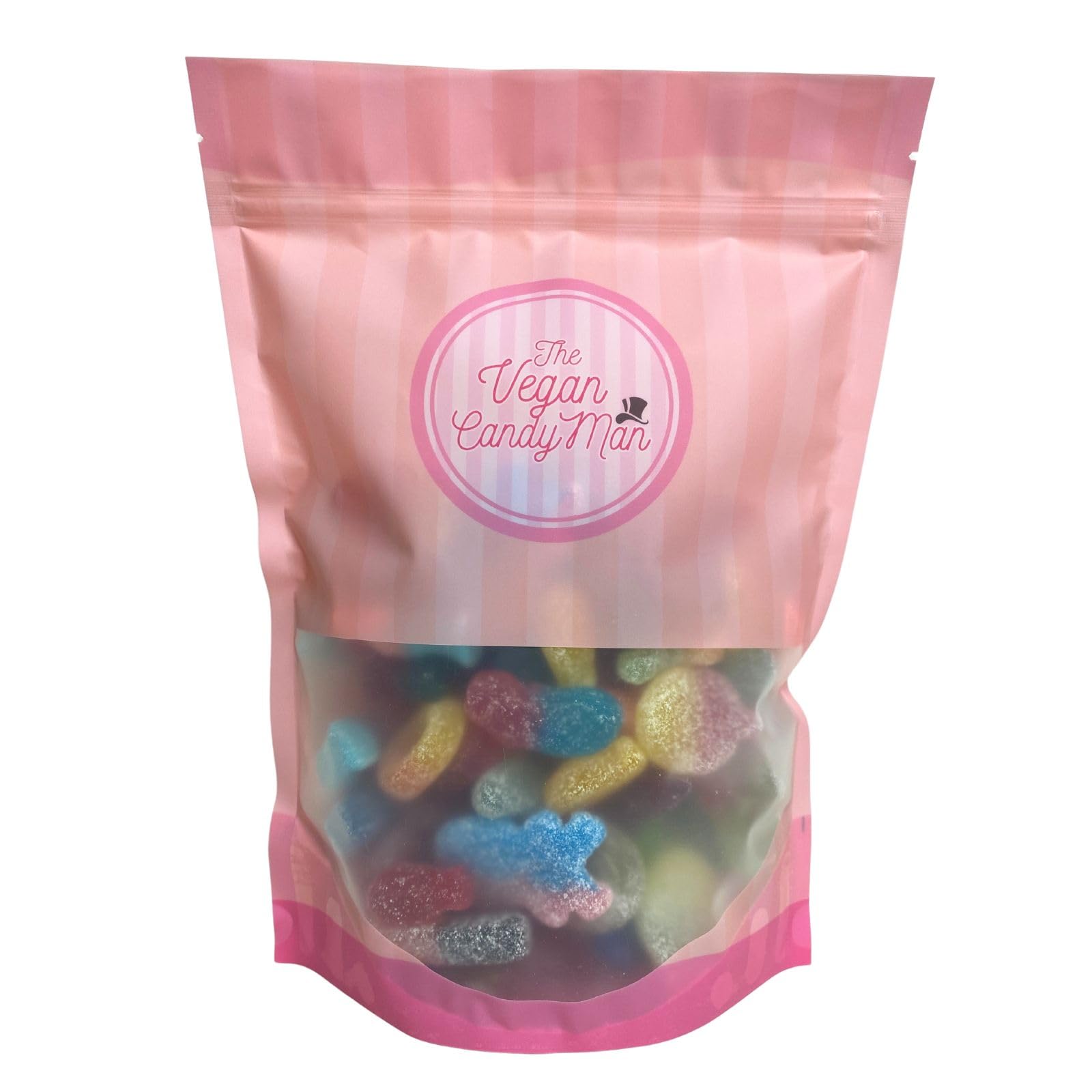 Huge 1kg Vegan Sweets Bag [Fizzy & Gummy Mix)