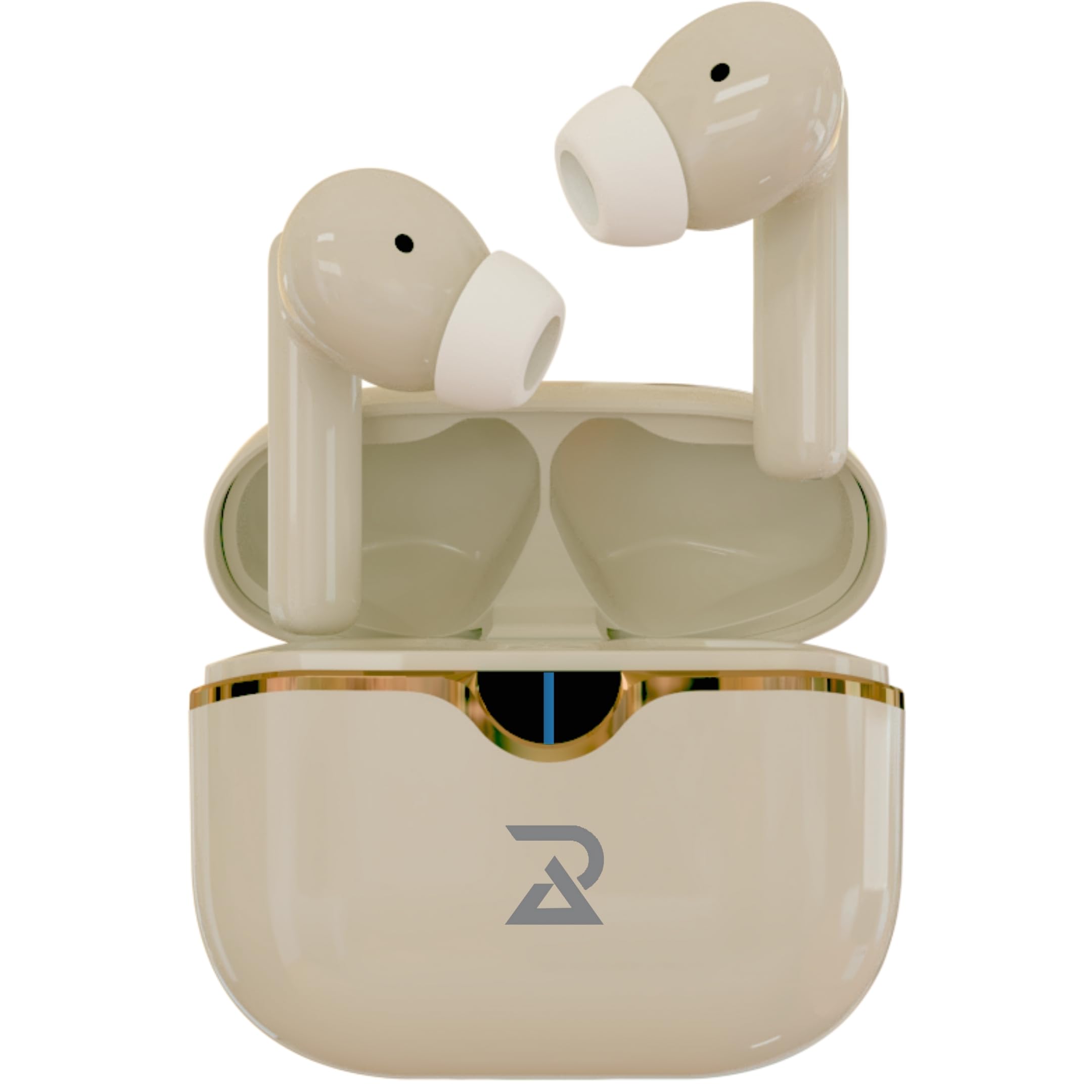 Radalifestyle Air1 Bluetooth Earbuds, 25hrs Playtime, ENC,13mm Drivers, TWS Earphones, Bluetooth v5.3, Low Latency Mode,Touch Control & IPX5 Waterproof, 2 Mics for Crystal Clear Calls