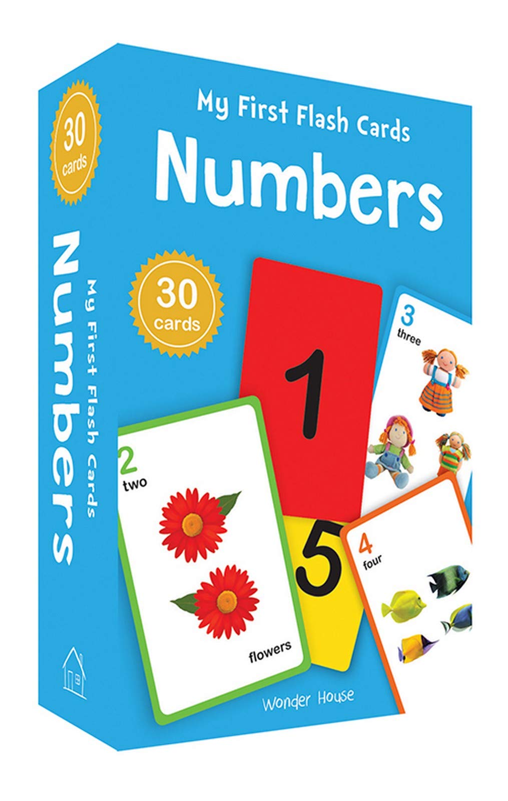 My First Flash Cards Numbers: 30 Early Learning Flash Cards For Kids