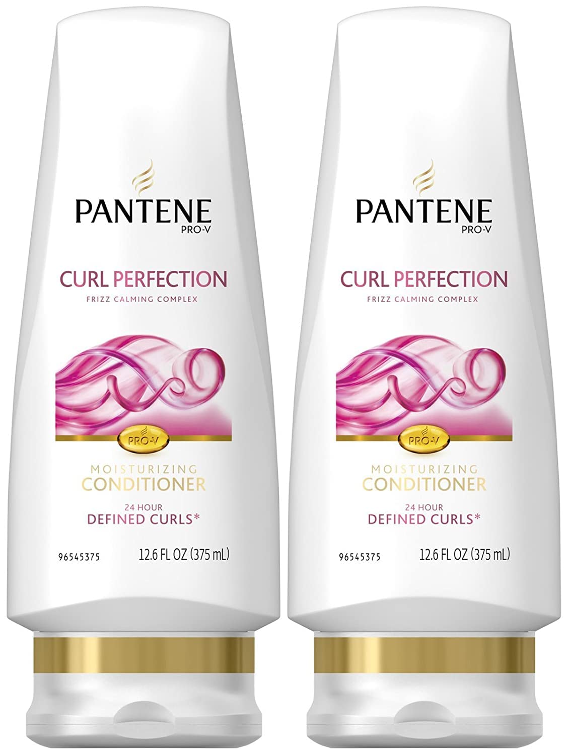 PantenePro-V Curly Hair Curl Perfection Moisturizing Conditioner, 12 Fl Oz (Pack of 2)