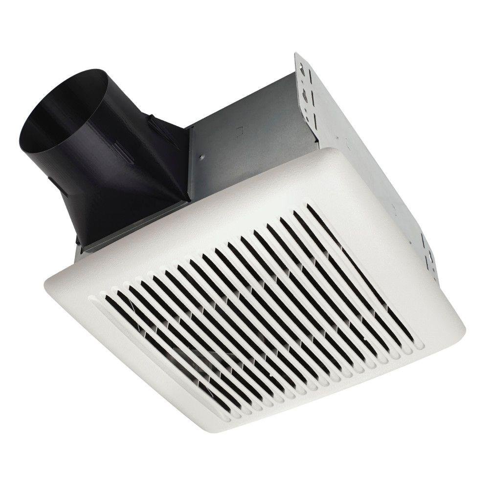 Broan-NuTone AE80BVentilation Fan with Roomside Installation, ENERGY STAR Certified, 80 CFM, 1.5 Sones, White