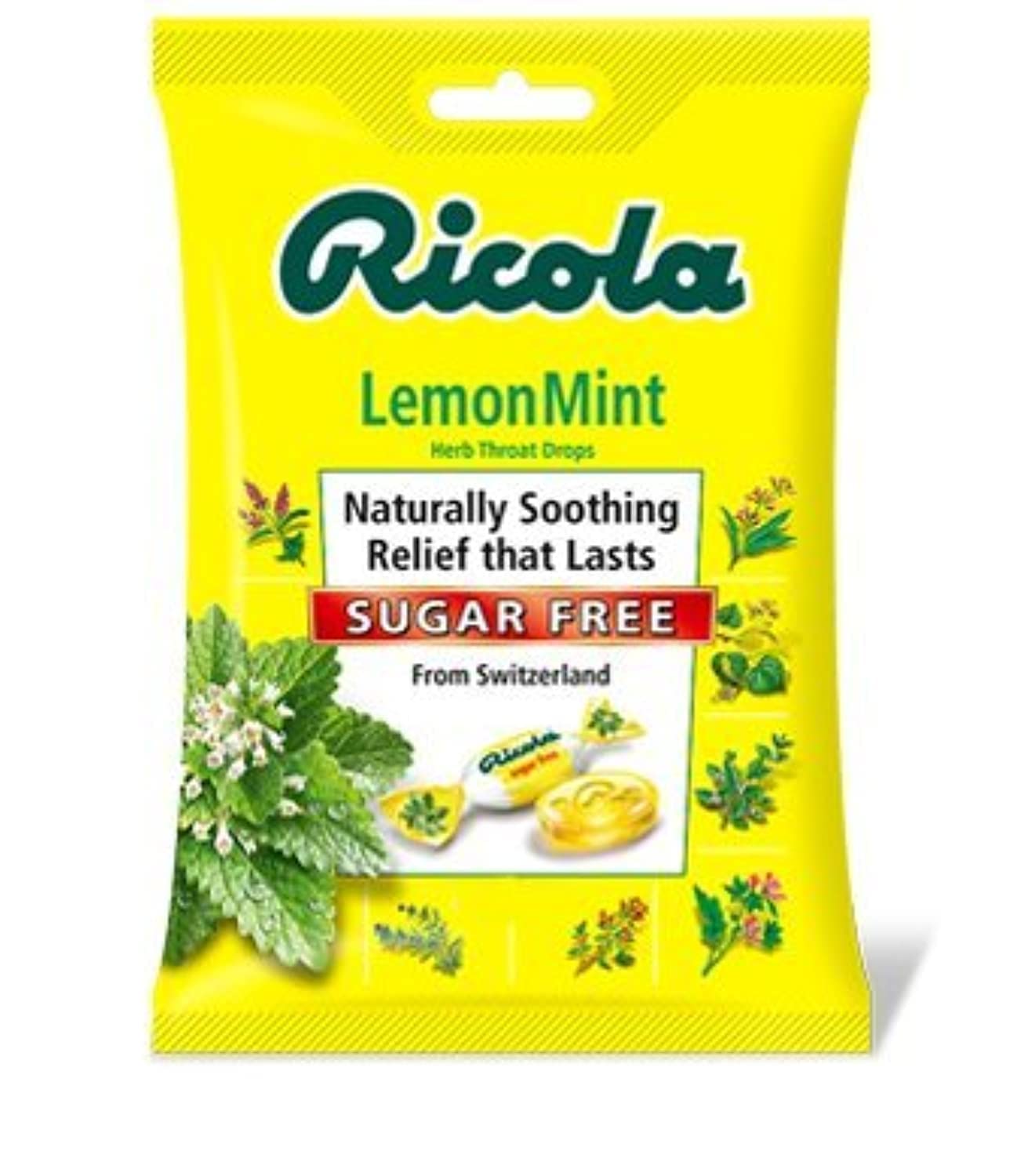 Ricola Cough Drops Sugar Free, 105 Count