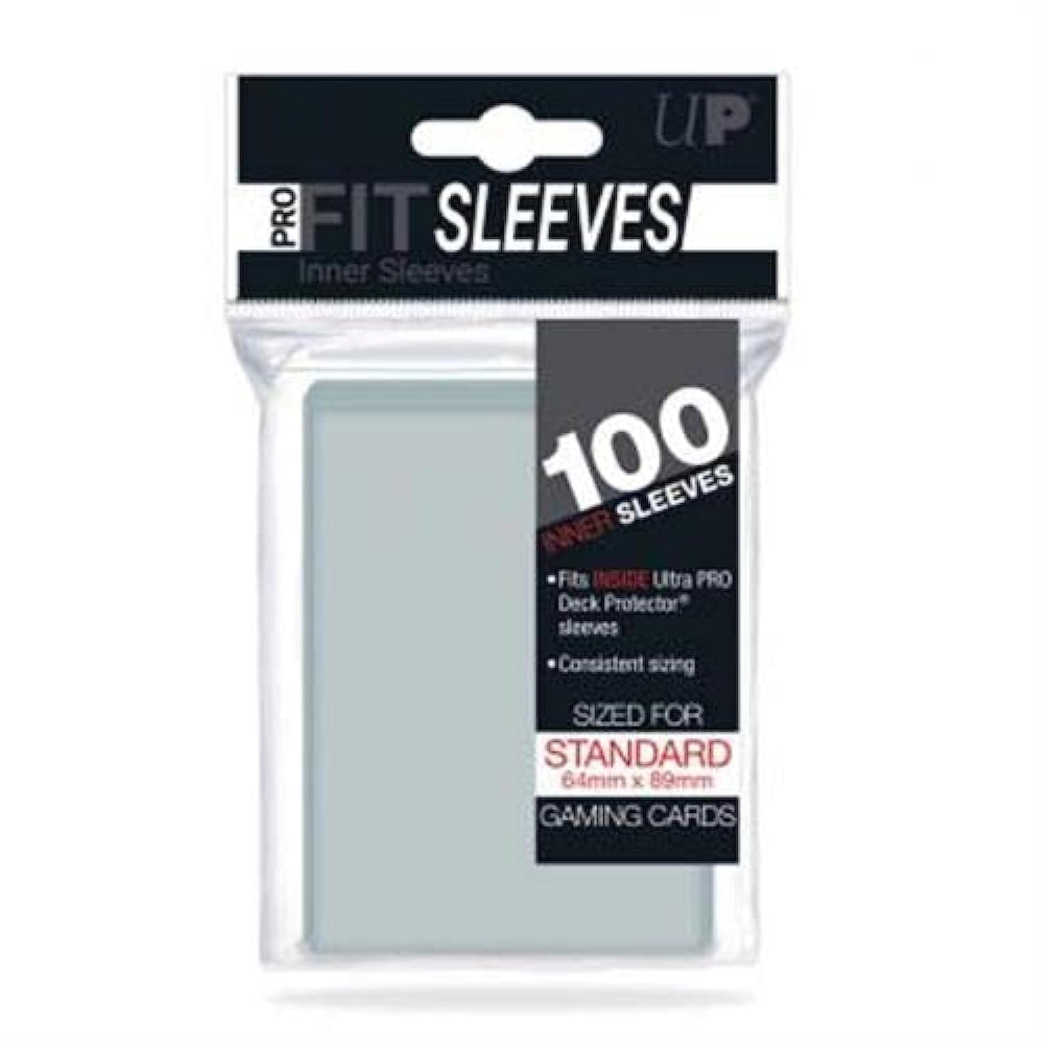 Ultra Pro-Fit Sleeves Card Cases, Transparent Color, Miscellaneous (82712)