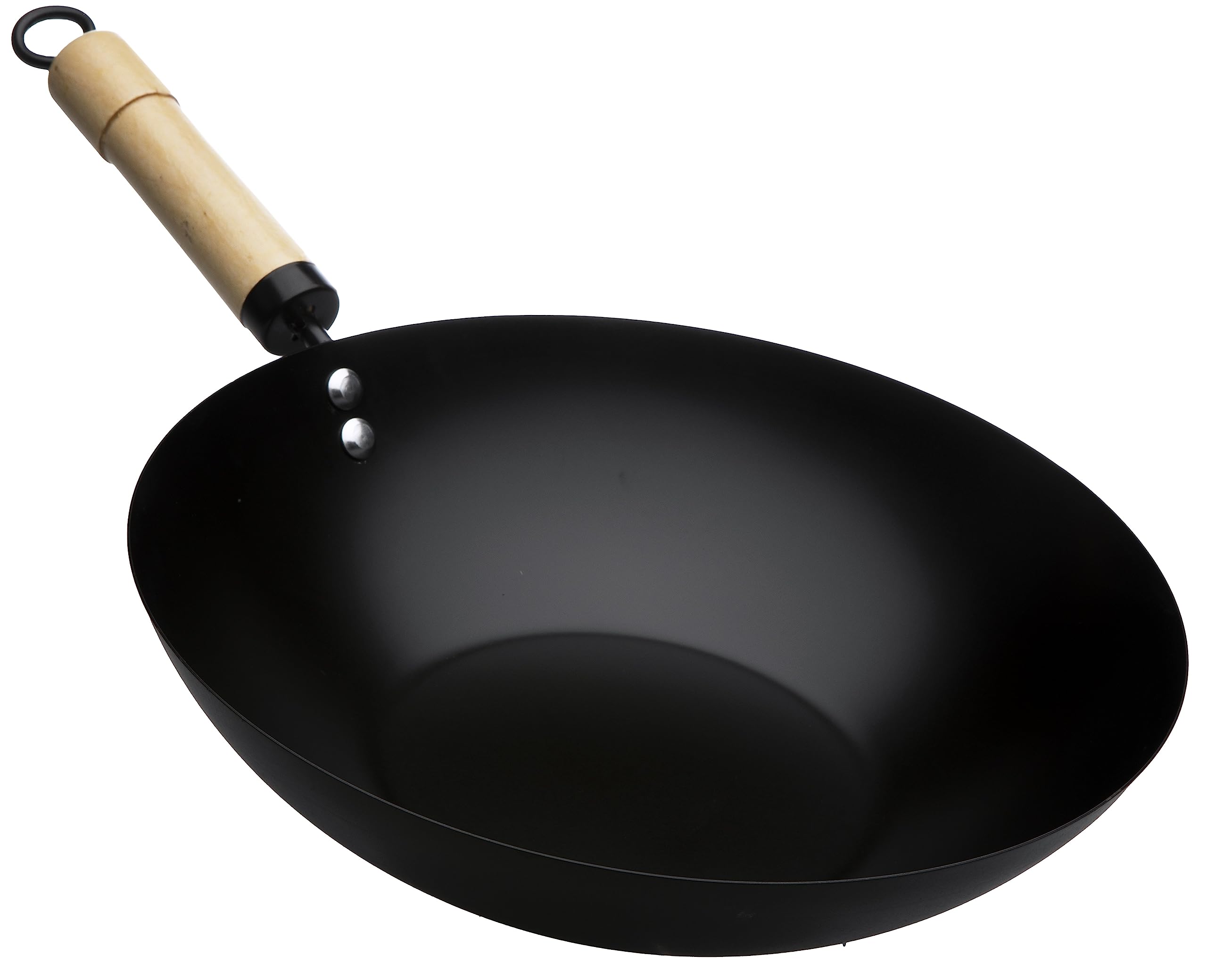 Ancillary Range 30 cm Non Stick Wok, Black