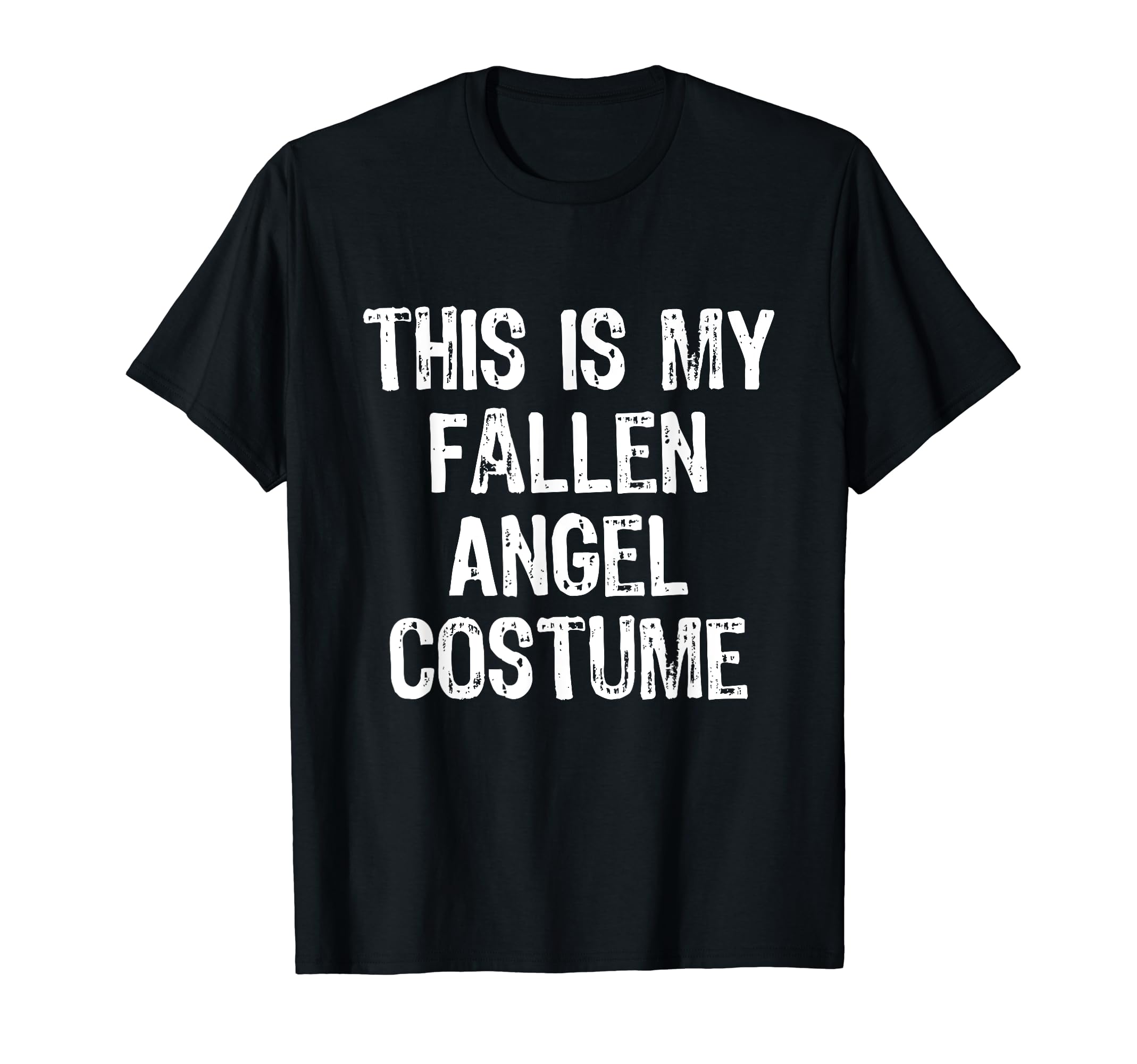 This Is My Fallen Angel Costume HalloweenSimple Funny T-Shirt