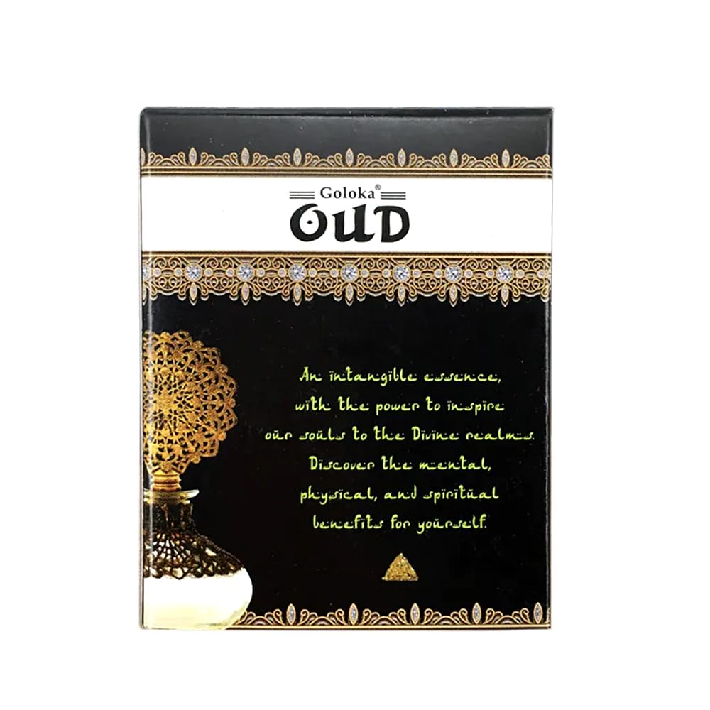 Goloka OUD Natural Incense Cones Single Packet 10 Cones