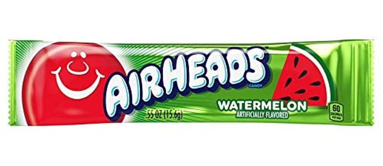 Airheads, Watermelon, 36-0.55 oz Units