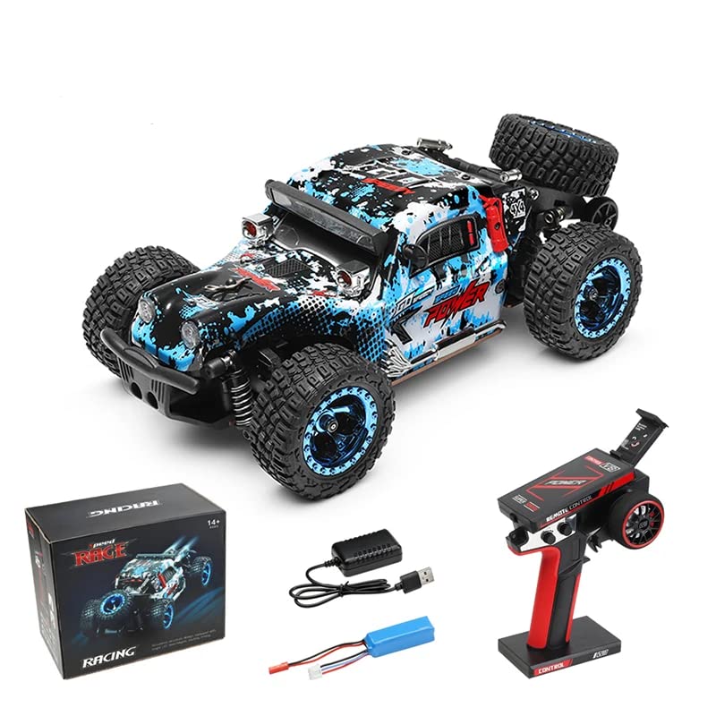 WLTOYS284161 1:28 4WD high speed RC Car With LED Lights 2.4G Radio Remote Control Car Off-Road Drift Monster Trucks Toys for Kids 2023 new (284161 1B)