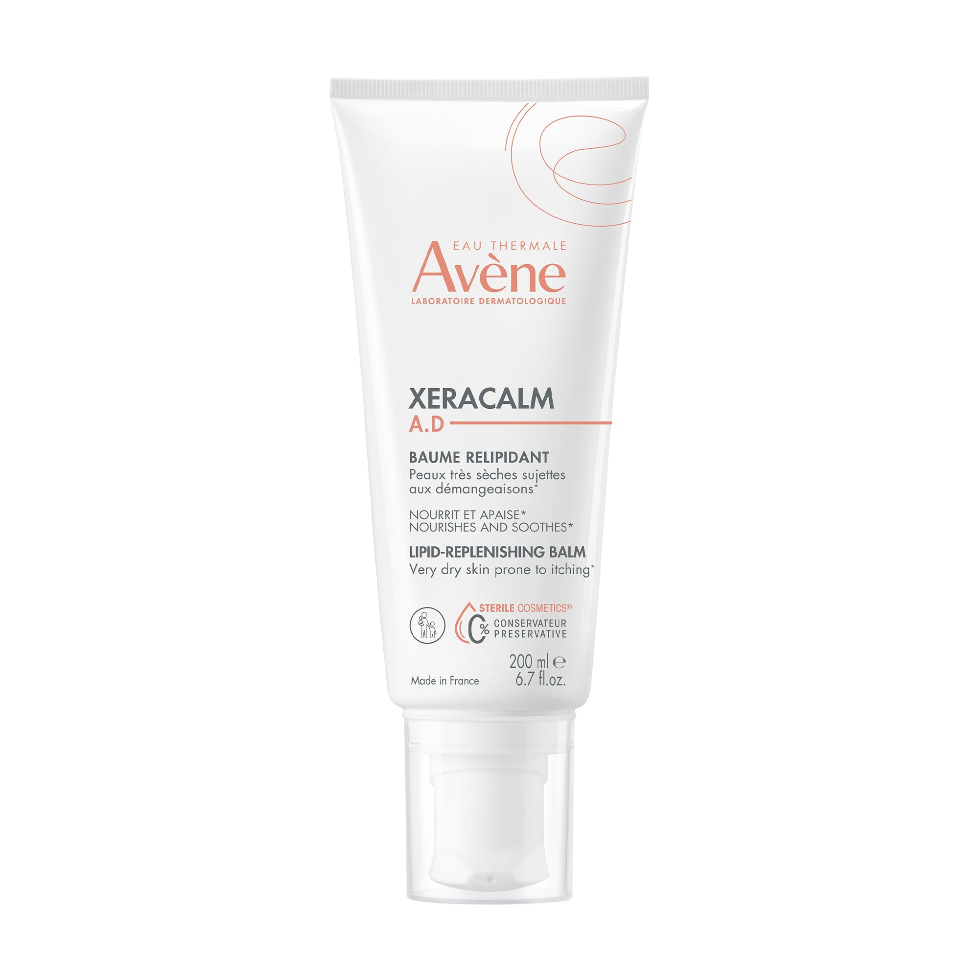 Eau Thermale Avène XeraCalm A.D Lipid-Replenishing Balm, Atopic Dermatitis, Eczema-Prone, No Preservatives, Fragrance-Free