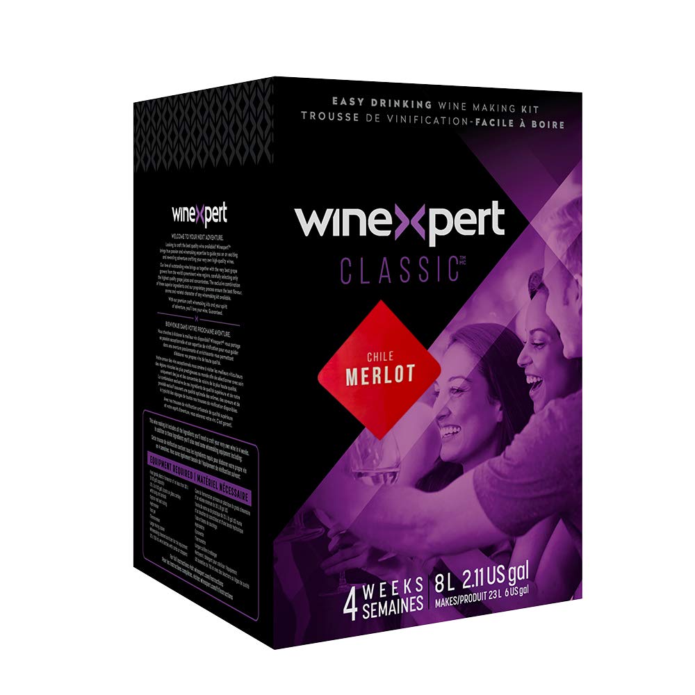 Classic Chilean Merlot Wine Ingredient Kit