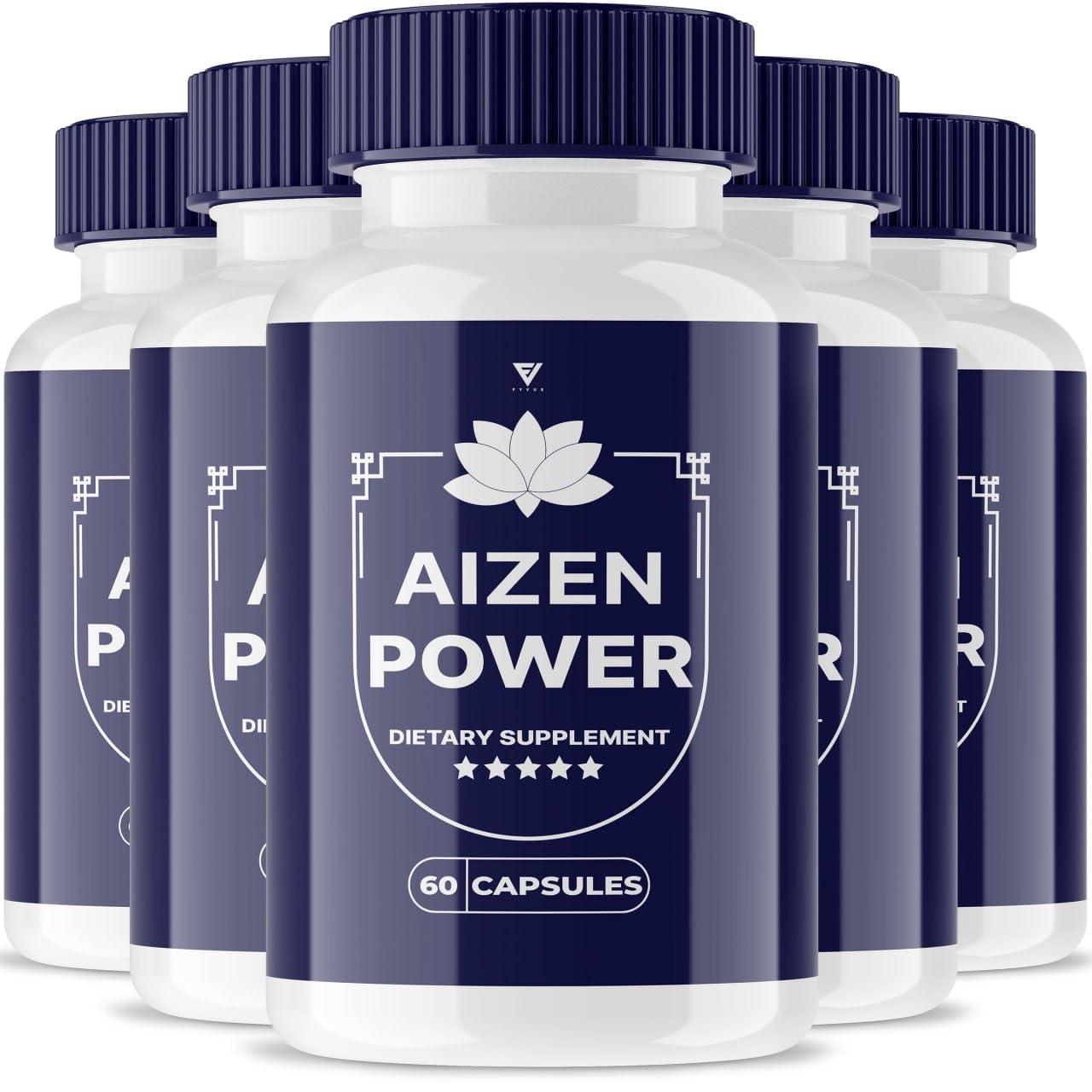 (5 Pack) Aizen Power for Men, Aizen Power 24 Hour Pills Plus Enhancment Supplement, Aizenpower Performance Support Azen Aizan, Azien Power ed Advanced Formula Maximum Strength Powerful (300 Capsules)