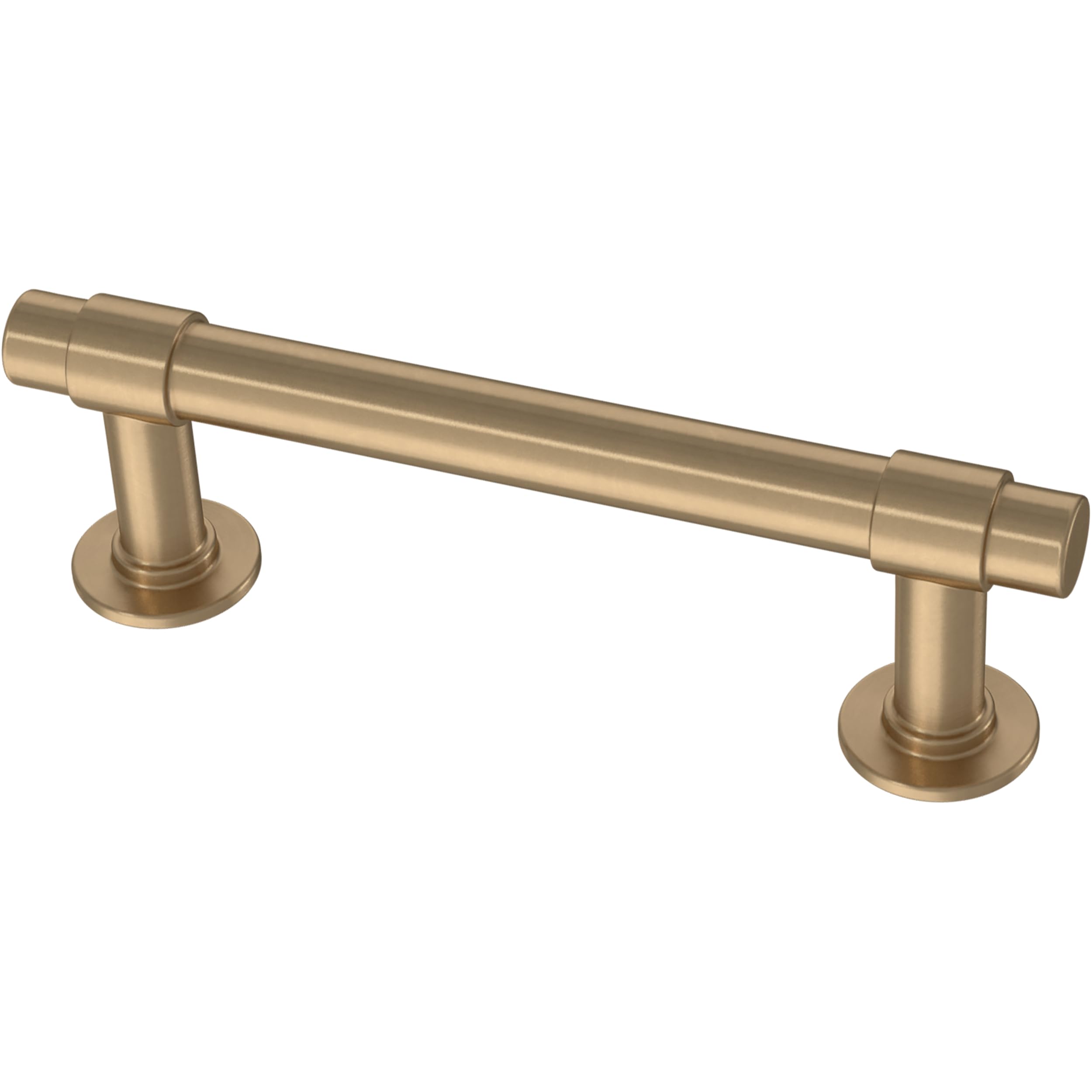 Franklin Brass Bar (10-Pack) Cabinet Handles 3" Hole to Hole Champagne Bronze Kitchen Cabinet Pulls Drawer Handles Cabinet Hardware Dresser Gold Drawer Pulls P29520Z-CZ-B