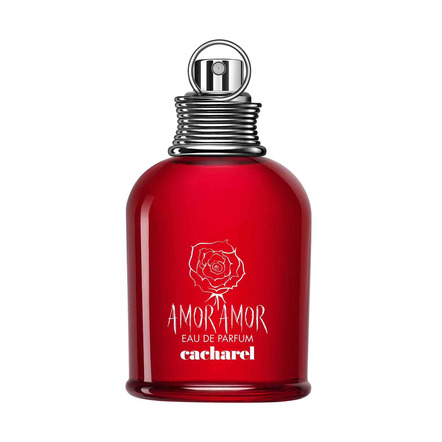 CacharelAmor Amor, Eau de Parfum for Women, Floral, Fruity, Chypre With Notes of Bergamot, Rose, Cedar