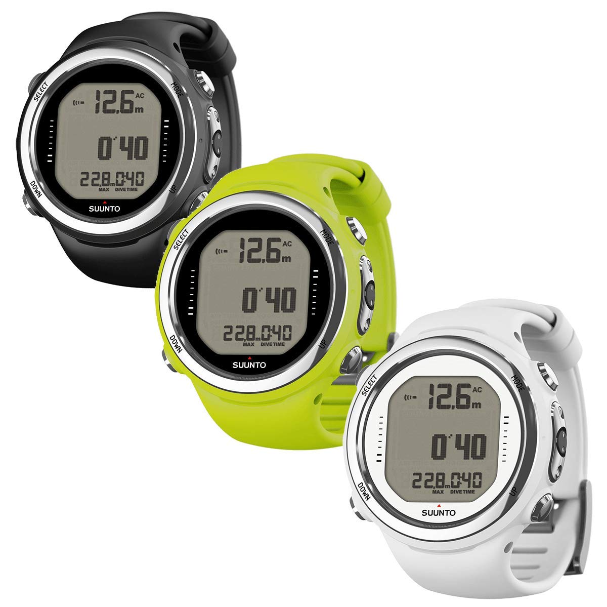 SUUNTO D4I NOVO White - USB cable and extension strap sold separately