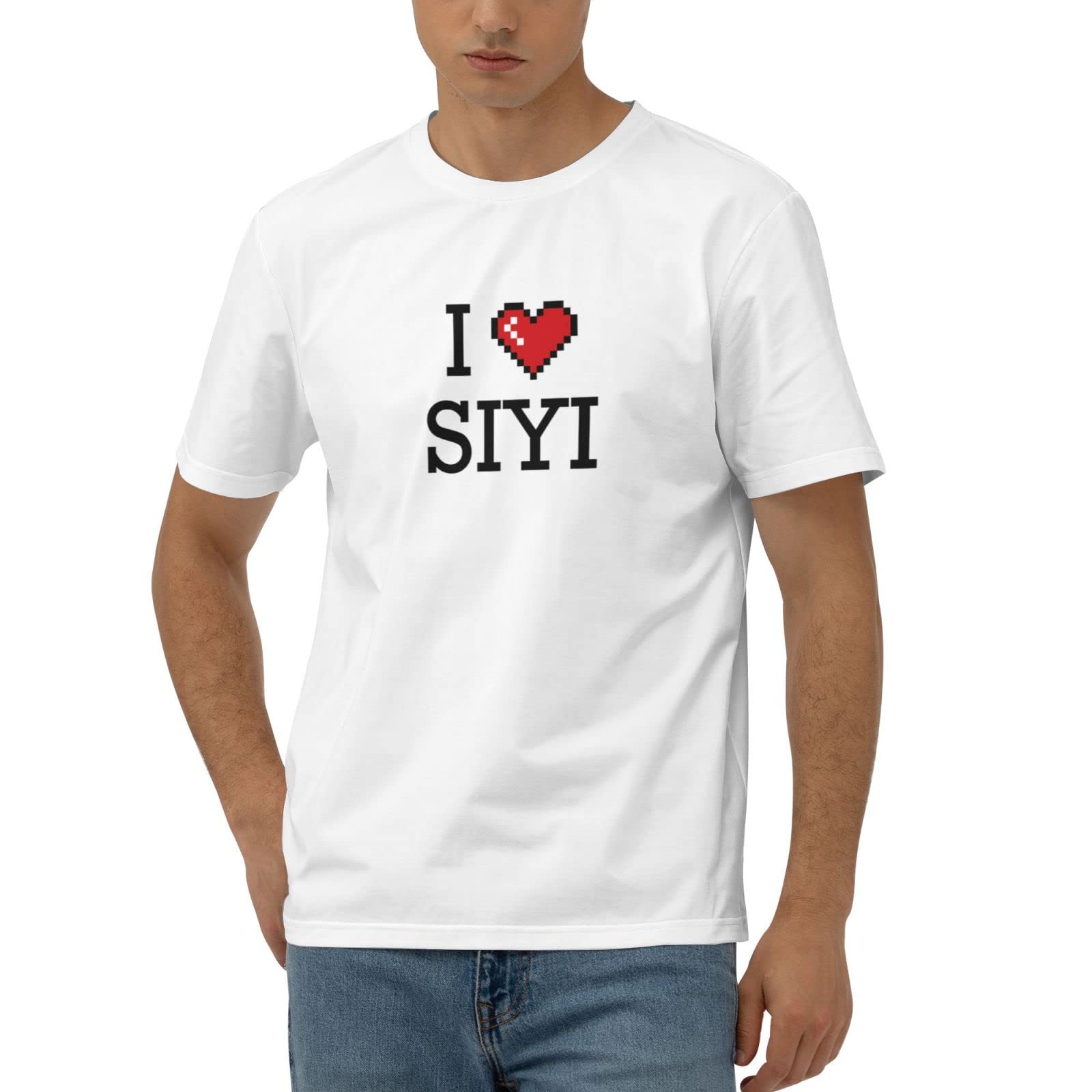 Funny T Shirts for Men I Love Siyi T Shirt Mens Funny Tshirts