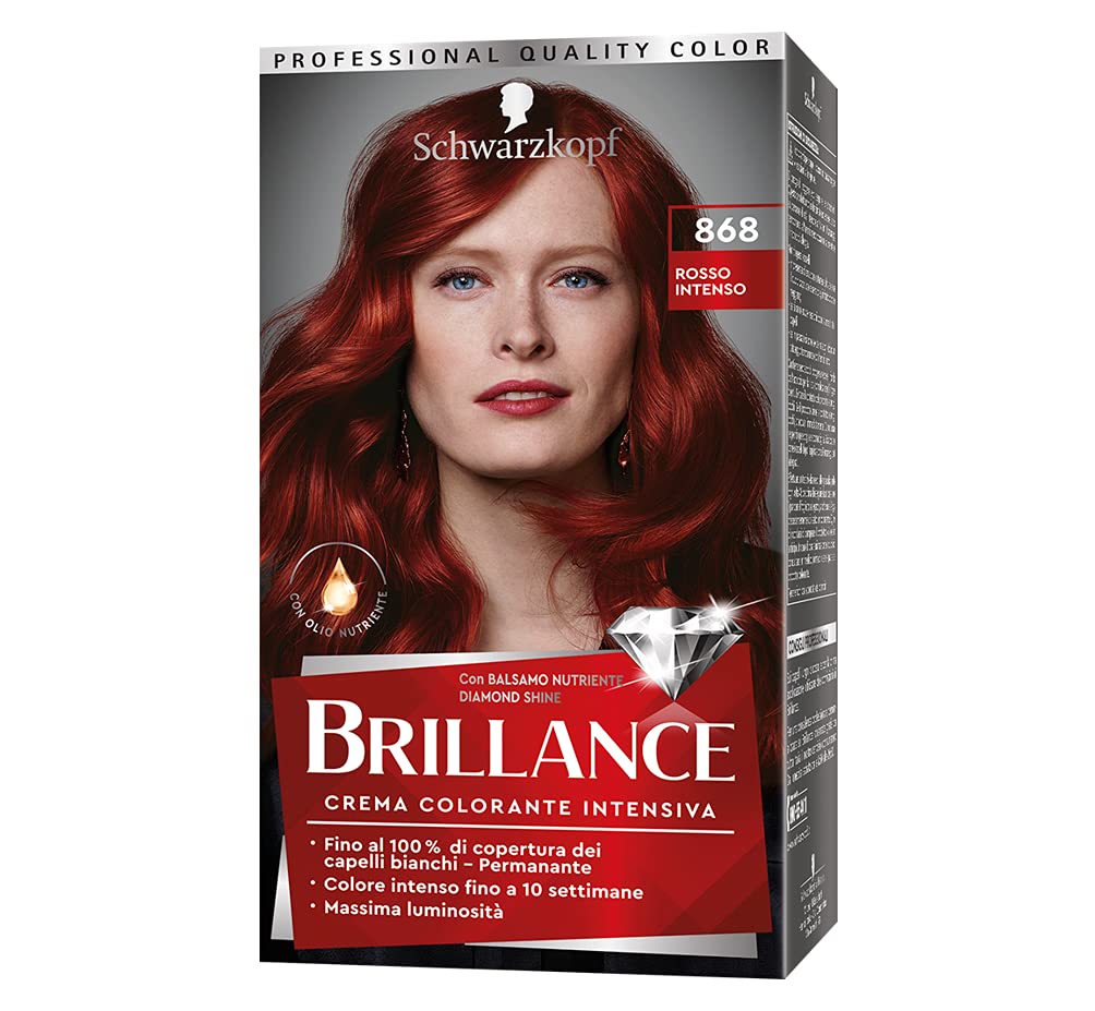 Testanera Brillance Cream Intensive Coloring Dye Cream No. 868 - Intense Red