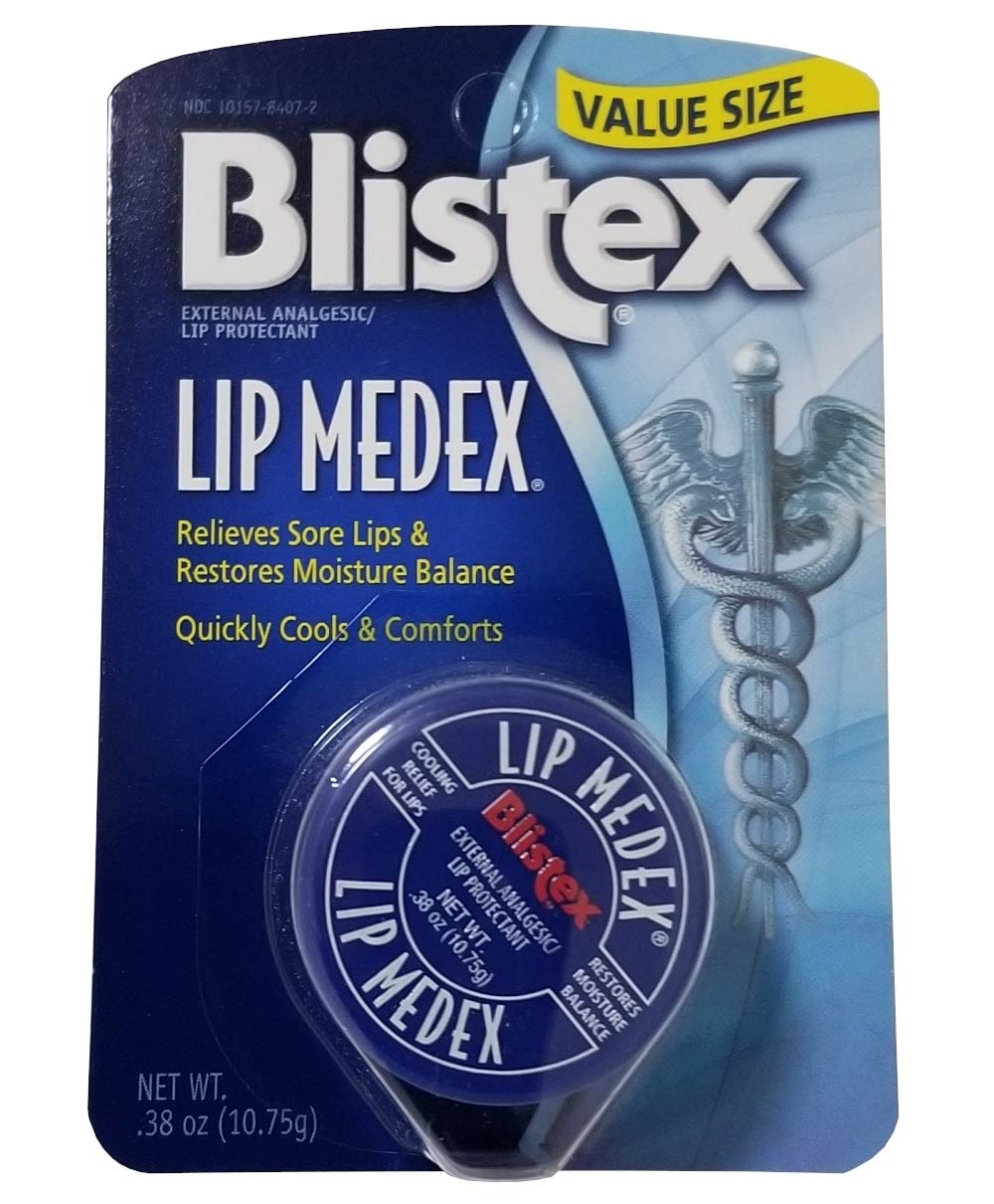 BlistexLip Medex External Analgesic/Lip Protectant 0.25 oz (Pack of 5)