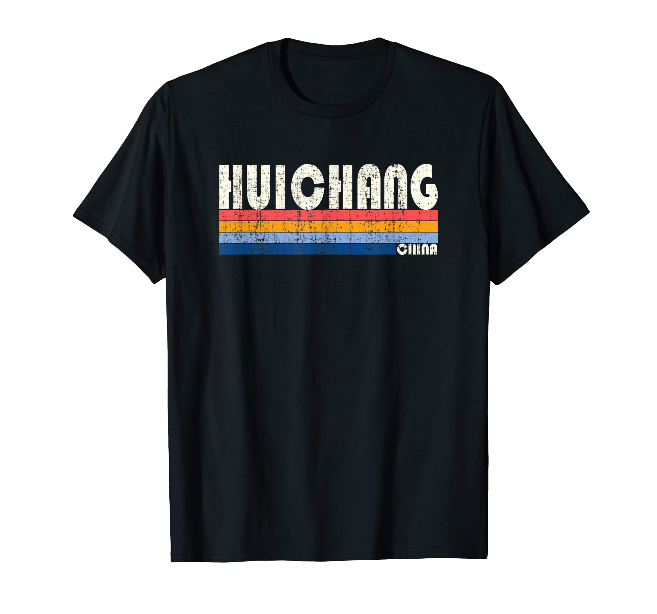 Retro Vintage 70s 80s Style Huichang, China T-Shirt