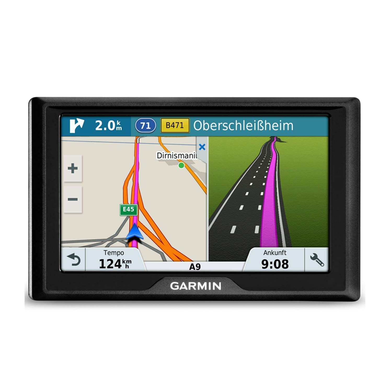 Garmin Drive 51LMT-S 5 Inch Sat Nav with Lifetime Map Updates for UK, Ireland and Full Europe and Free Live Traffic - Black (Renewed)