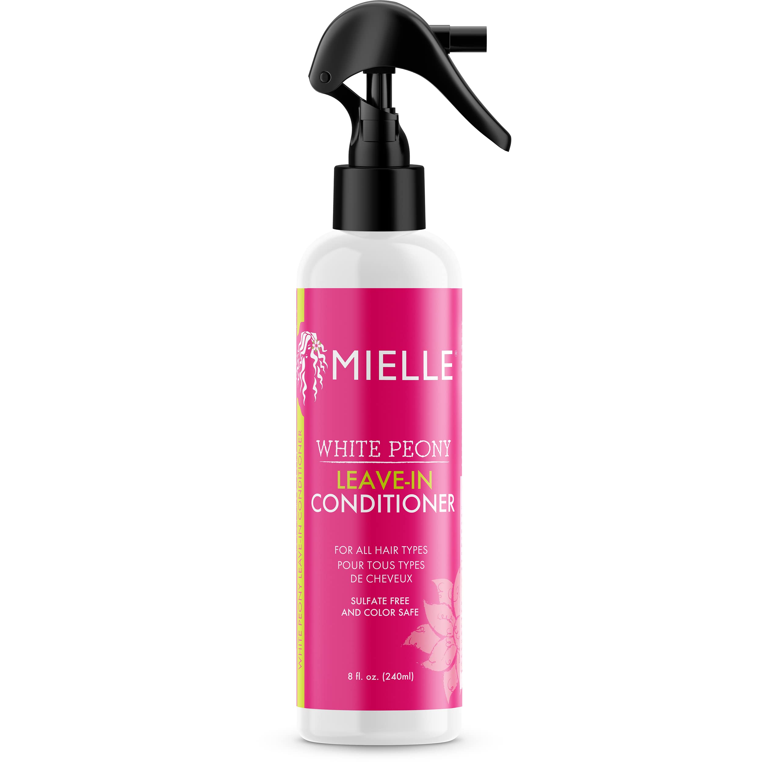 Mielle OrganicsWhite Peony Sulfate-Free Leave-In Conditioner, Color Safe, 8 Ounces