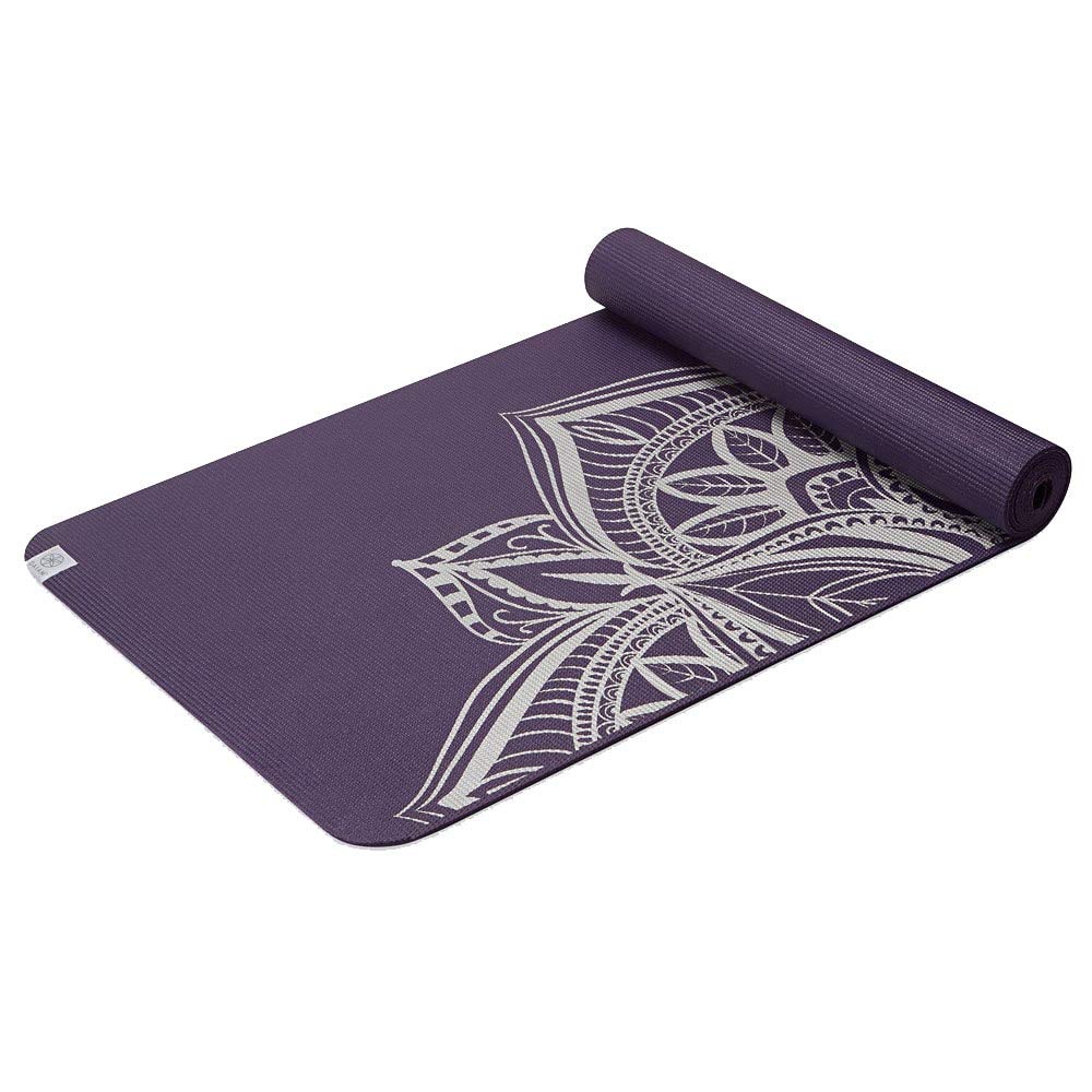 GAIAM PERFORMANCE METALLIC MEDALLION YOGA MAT (6MM)