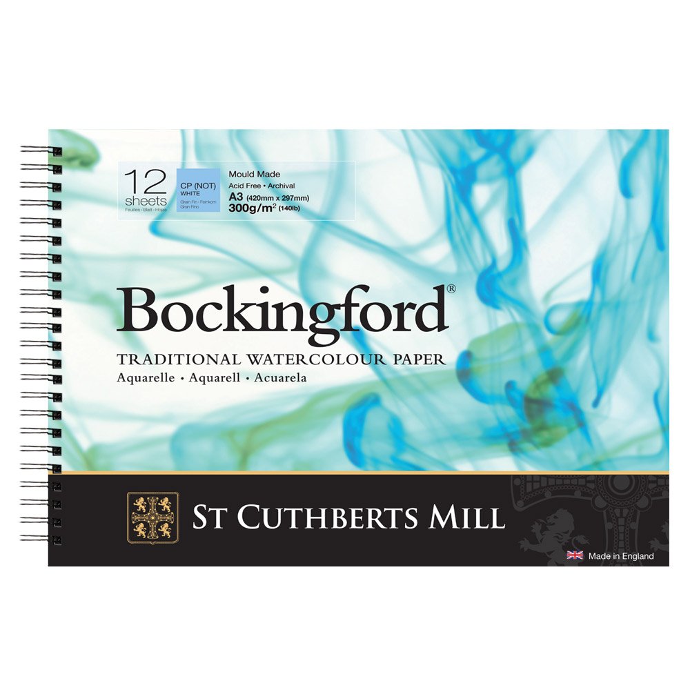 St Cuthberts Mill Saunders Waterford Paper Block 410 x 310 mm, Product Weight: 0.5 kg