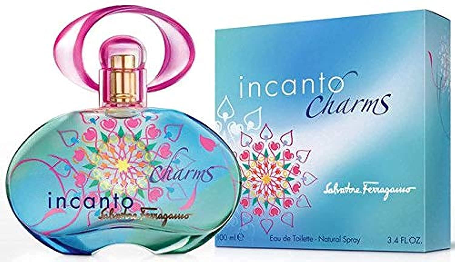 Salvatore FerragamoIncanto Charms For Women -Eau De Toilette, 100 ml-