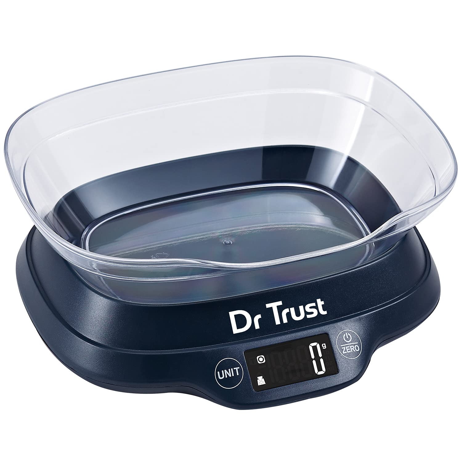 Dr TrustElectronic Kitchen Digital Scale Weighing Machine (Black)