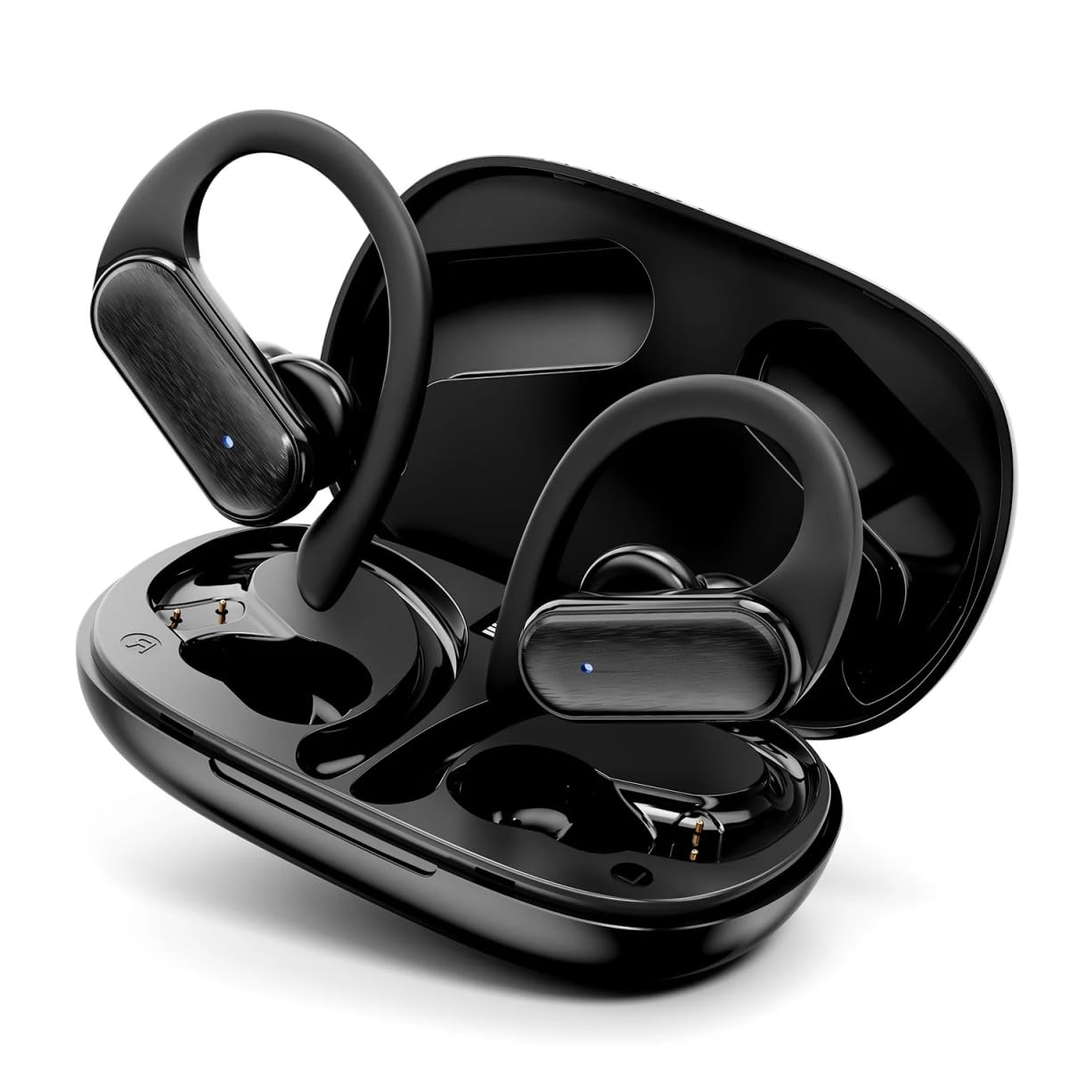 HUMBLE Bluetooth Earbuds with Touch Functionality, 24 Hours Playtime, Noise Cancellation, Touch Controls, Long Battery Life and Integrated Voice Assistant Features for Effortless Connectivity (Black)