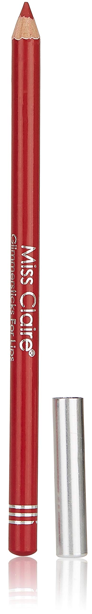 Miss Claire Matte Glimmersticks For Lips L-33, Fire Brick Red, 1.8 G