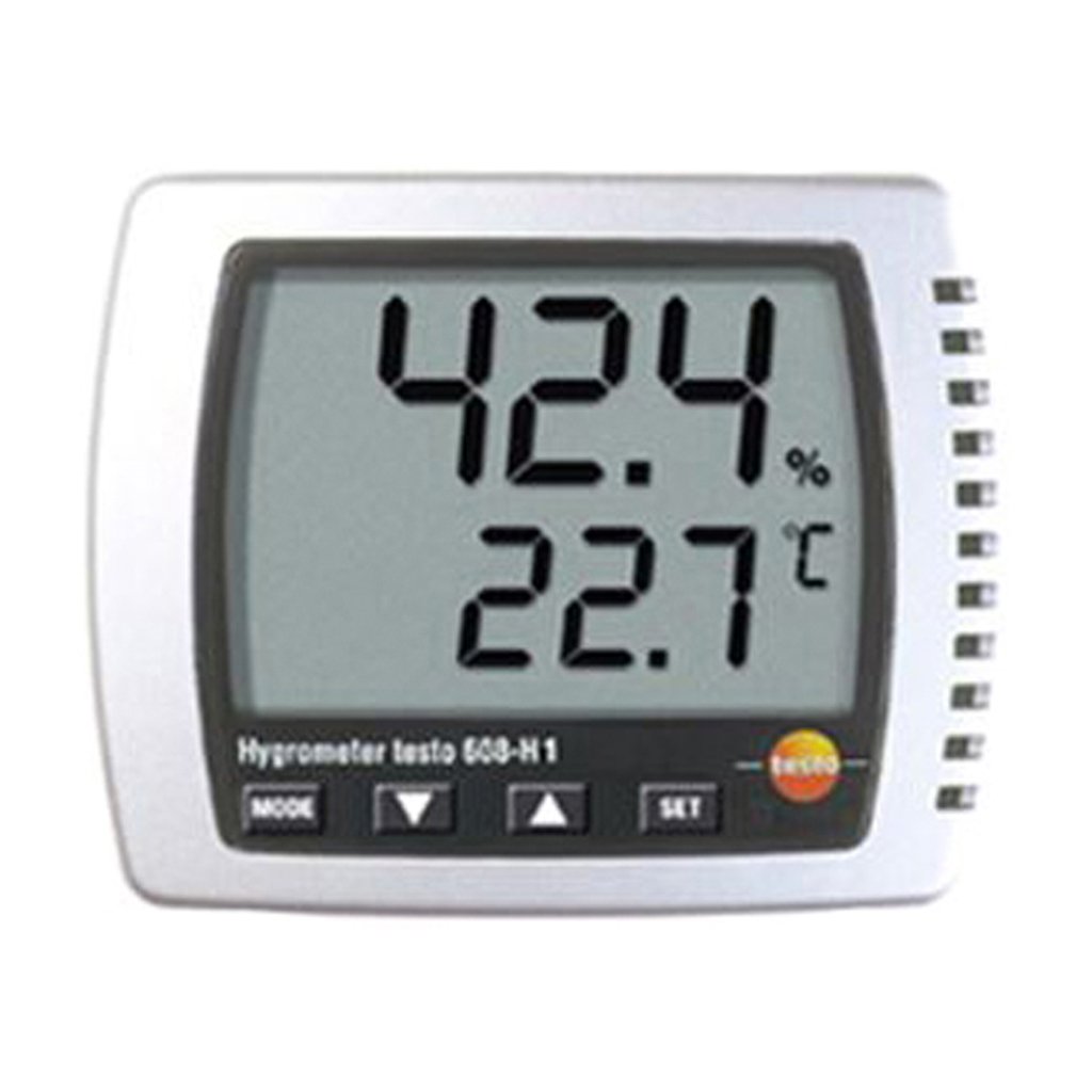 TestoDigital Thermohygrometer for Warehouses, Laboratories, Garden Centres Alongwith Calibration Certificate Model:608-H1