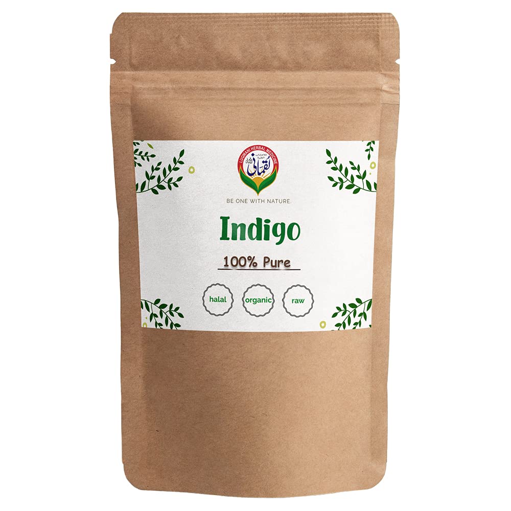 LUQMANI HERBAL MEDICINEOrganic Indigo Powder Natural | 100gm