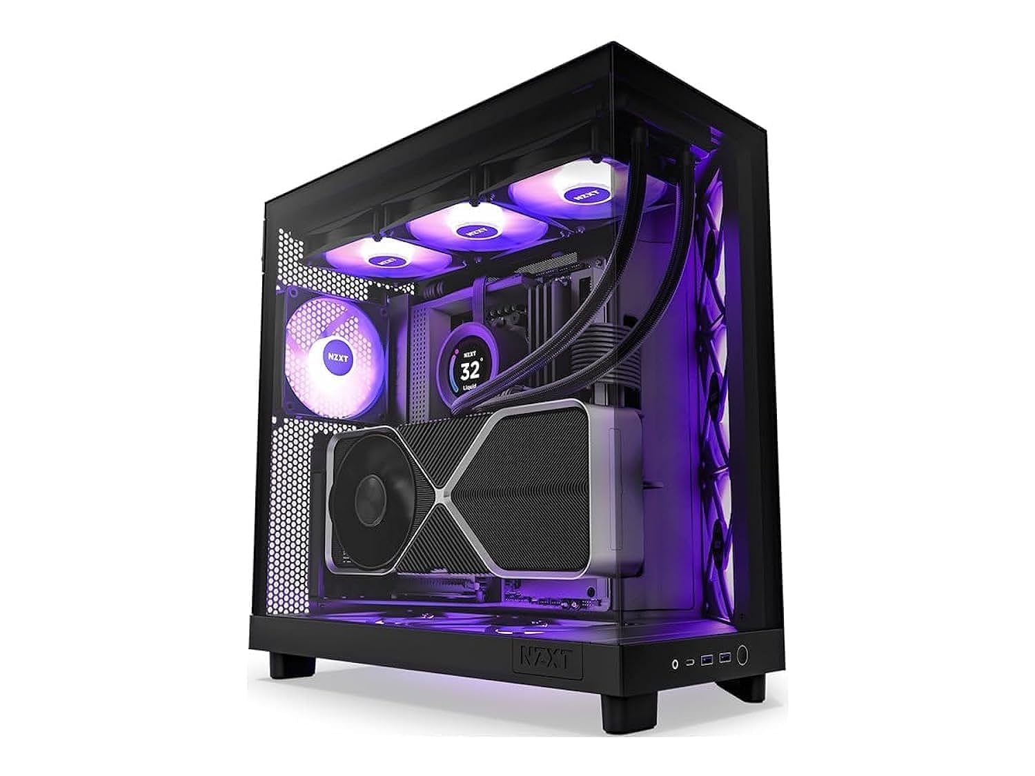 NZXTH6 Air Flow Midi Tower Black