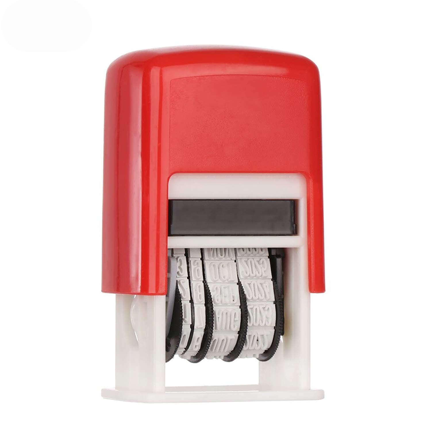 SOLDOUT Economy Date Stamper, Self-Inking Date Seal Stamp (Red, Ink Not Included)