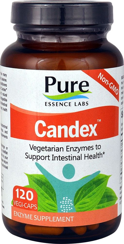 Pure Essence, Candex, Yeast Management System, 120 Veggie Caps