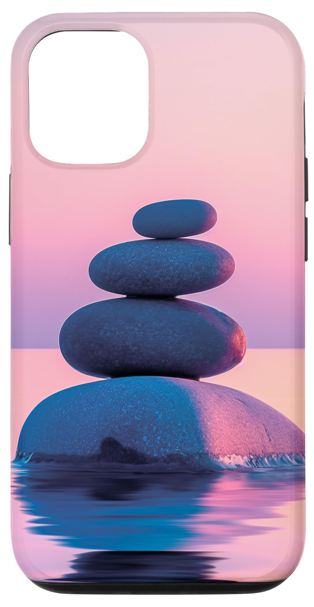 iPhone 13 Pro Yoga Balancing Stones Meditation Stone Balancing Case